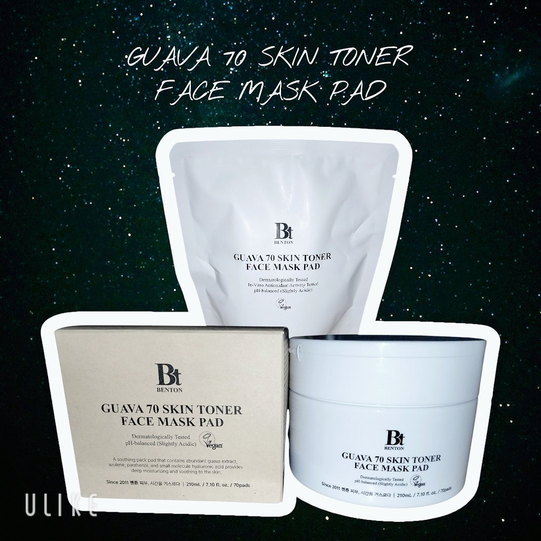 グアバ 70スキントナーパッド /BENTON/トナーパッドを使ったクチコミ（1枚目）