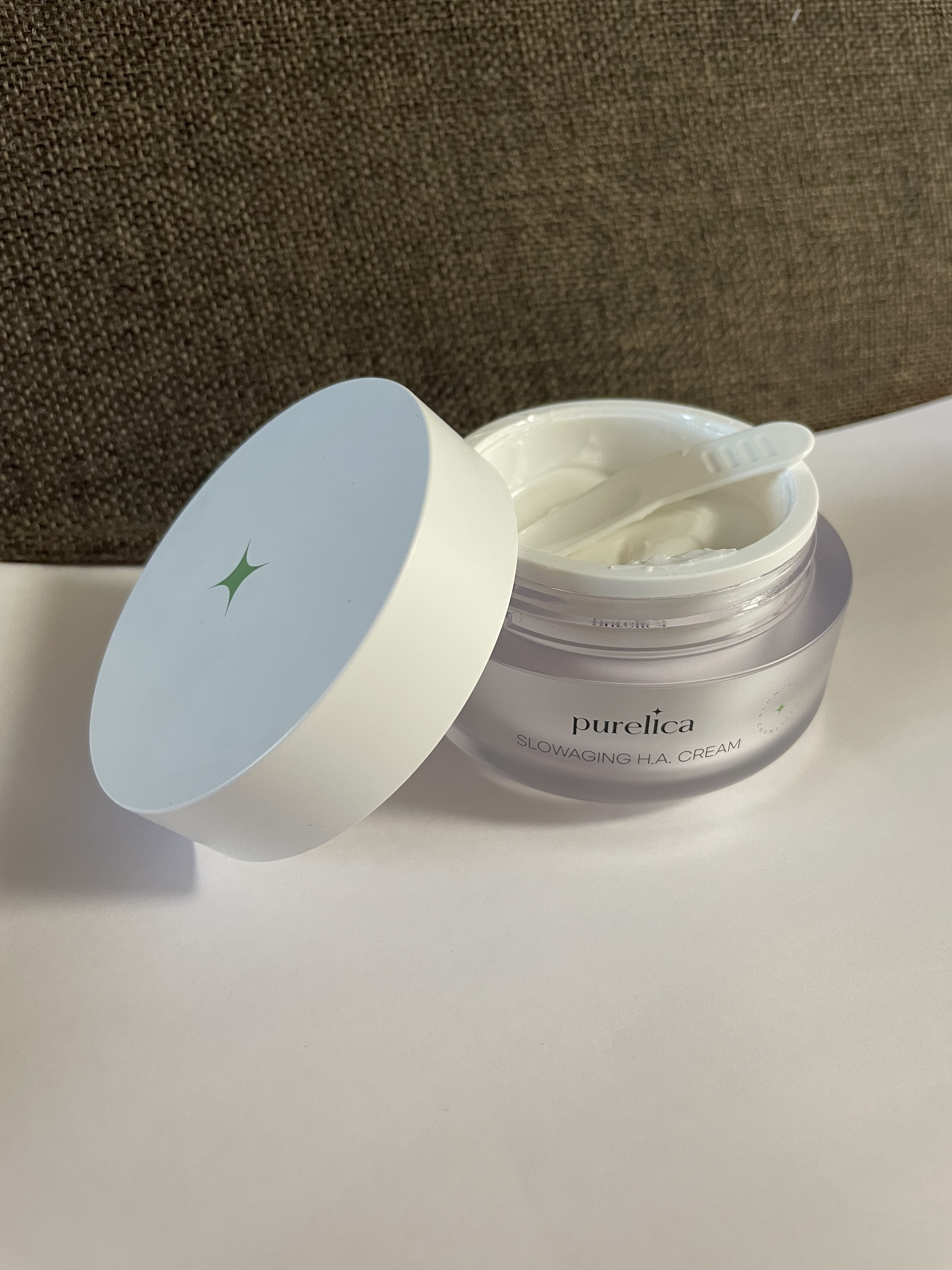 スローエイジングH.A.クリーム/Purelica/フェイスクリームを使ったクチコミ（2枚目）