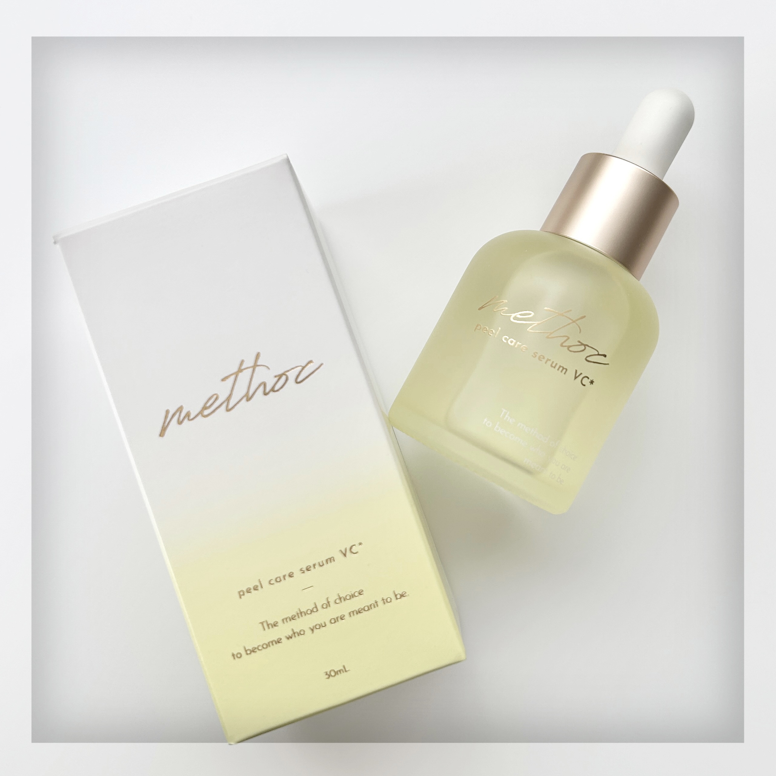 メソック　ピールケアセラムVC/methoc/美容液を使ったクチコミ（1枚目）