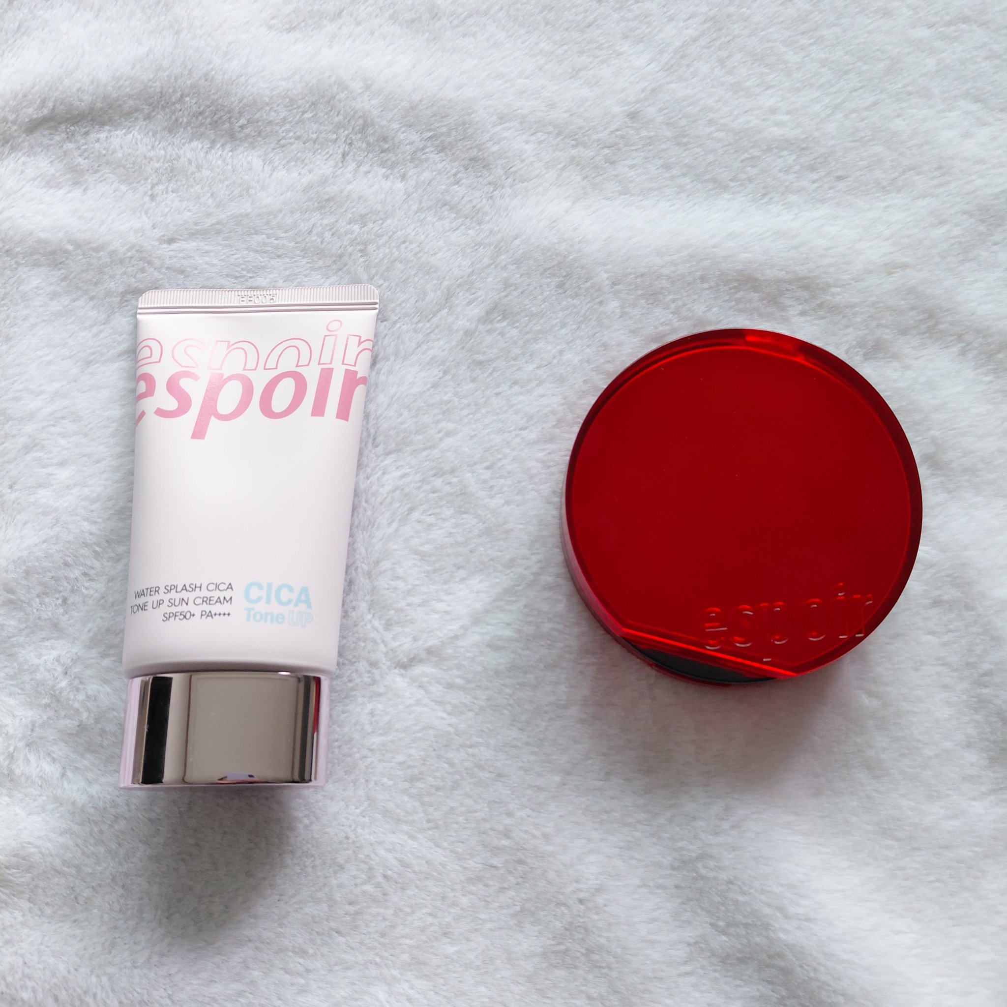 ウォータースプラッシュシカトーンアップクリーム/espoir/化粧下地を使ったクチコミ（1枚目）