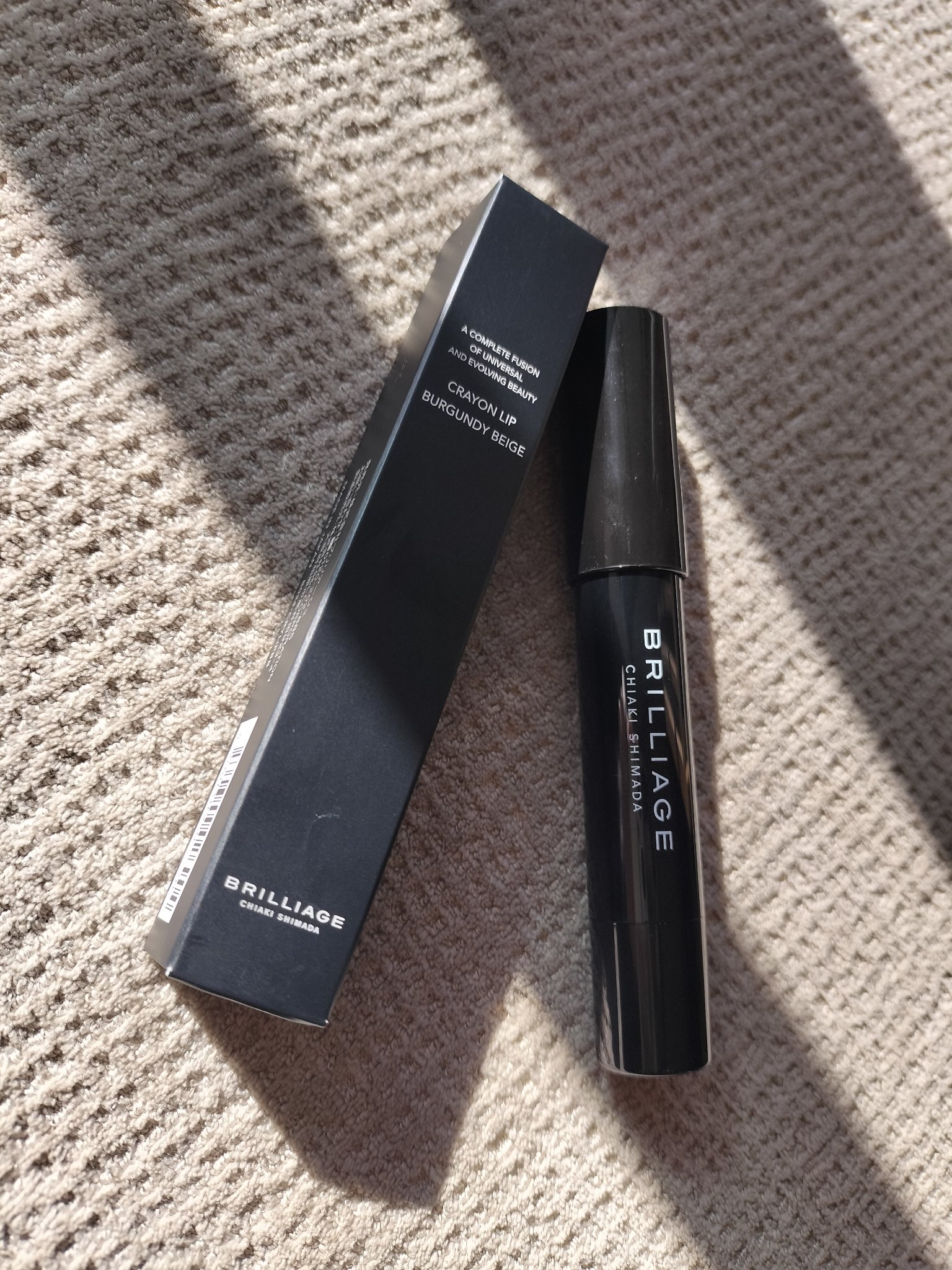 クレヨンリップ バーガンディベージュ/ブリリアージュ/口紅を使ったクチコミ（3枚目）