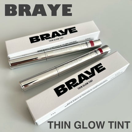 THIN GLOW TINT/BRAYE/口紅を使ったクチコミ(1枚目)