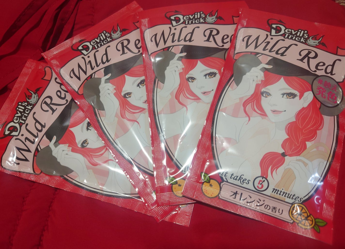 デビルズトリック/クイスクイス/ヘアカラーを使ったクチコミ(1枚目)