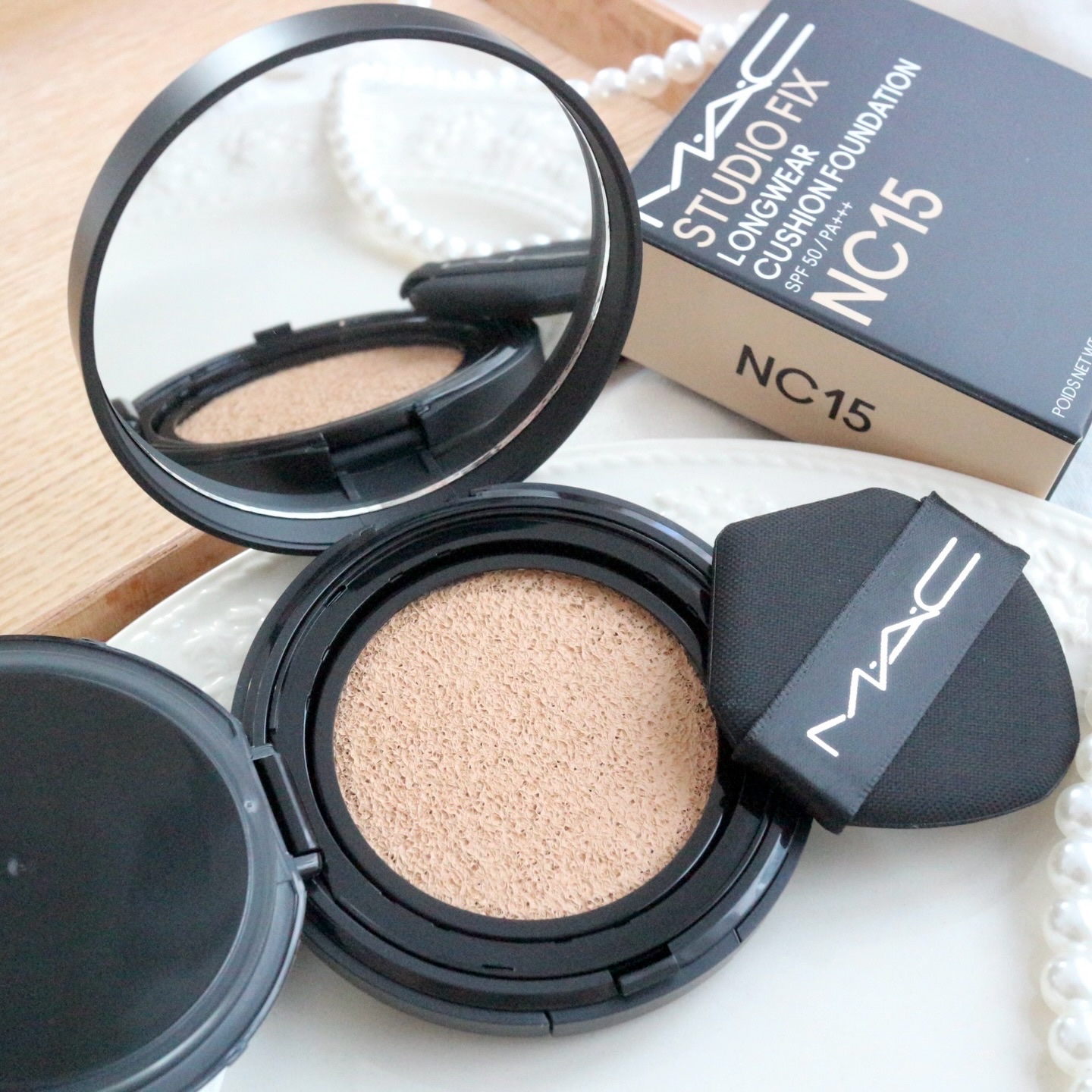 スタジオ フィックス ロングウエア クッション ファンデーション SPF 50/M・A・C/クッションファンデーションを使ったクチコミ（2枚目）