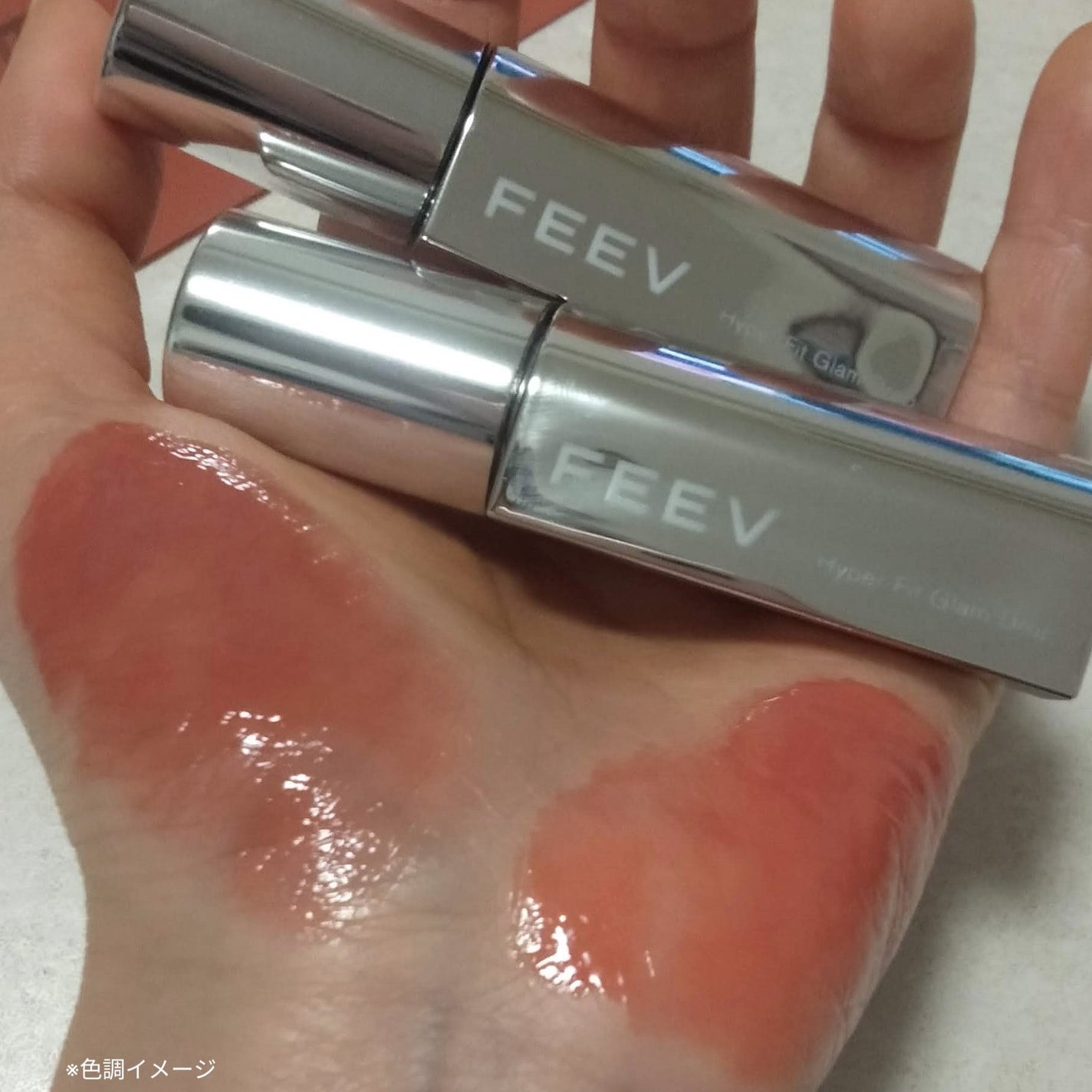 グラムドロップリップティント/FEEV/リップティントを使ったクチコミ(6枚目)