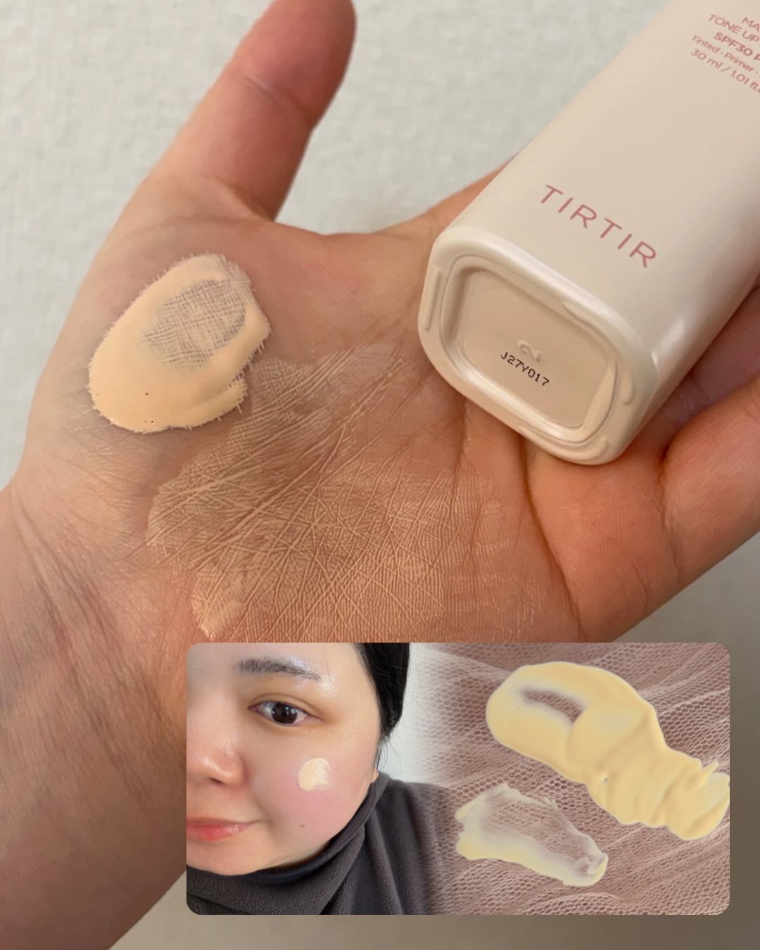 マスクフィットトーンアップエッセンス/TIRTIR(ティルティル)/化粧下地を使ったクチコミ（3枚目）
