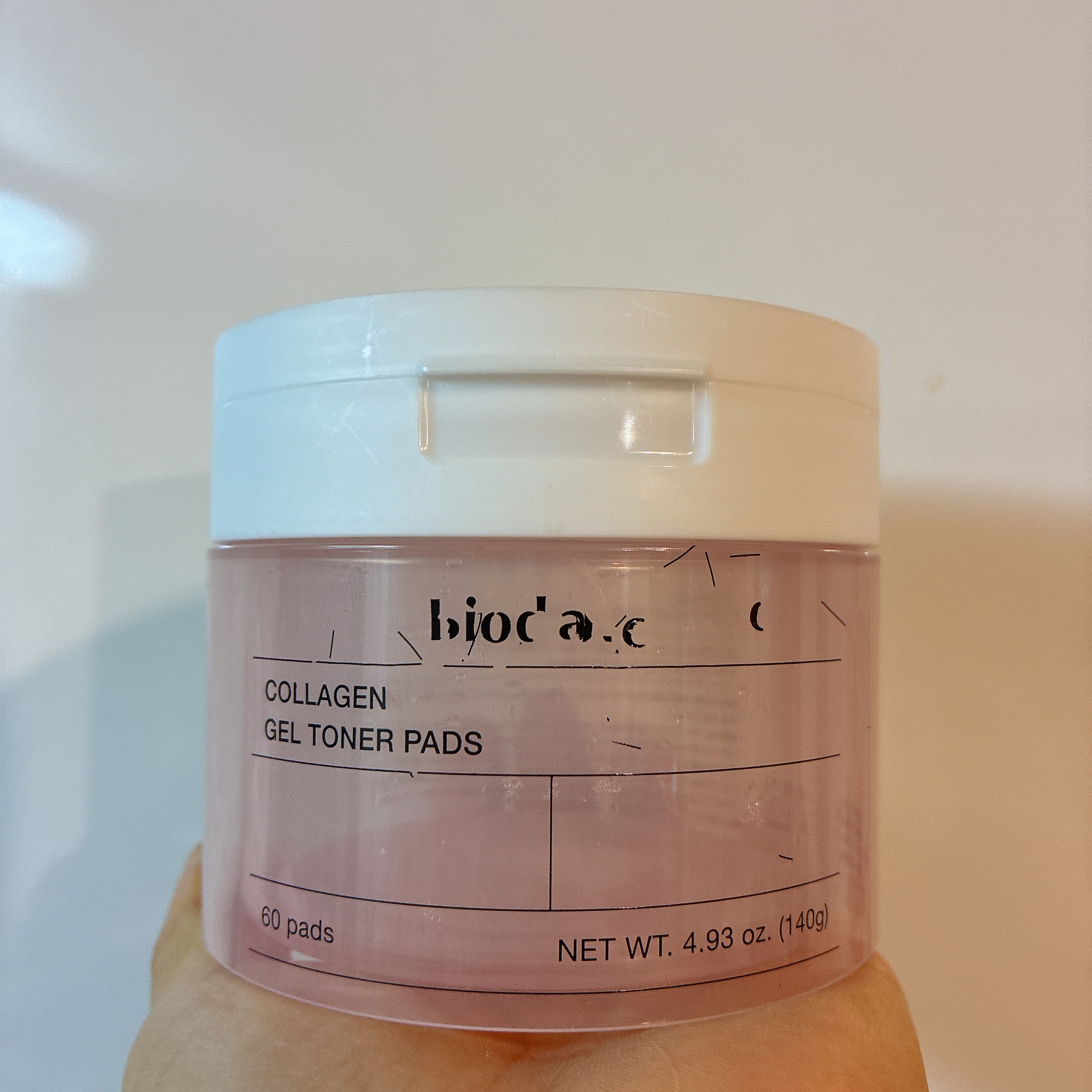 コラーゲンゲルトナーパッド/Biodance/トナーパッドを使ったクチコミ（2枚目）