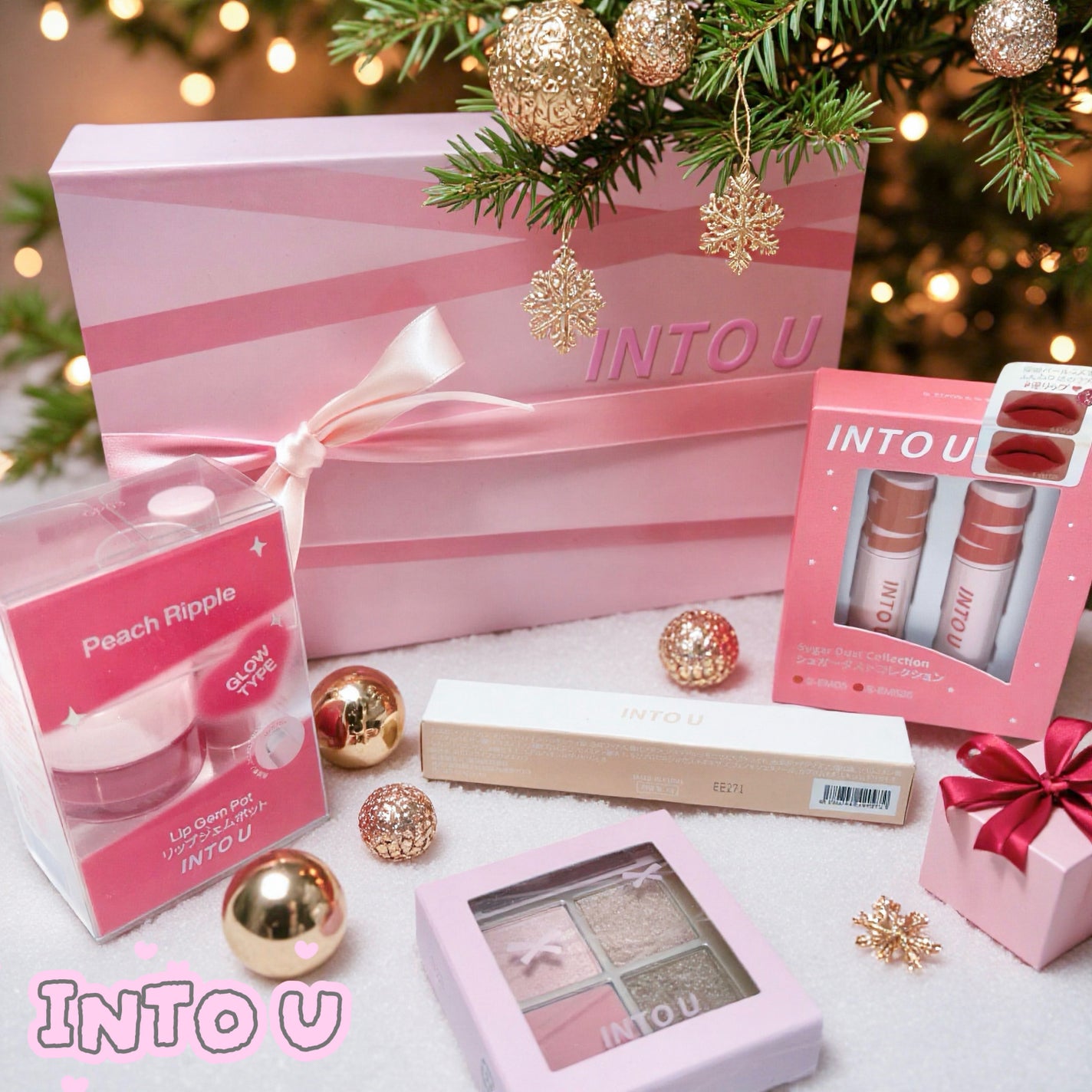 スーパーマットリップ&チークマッド/INTO U/口紅を使ったクチコミ(1枚目)