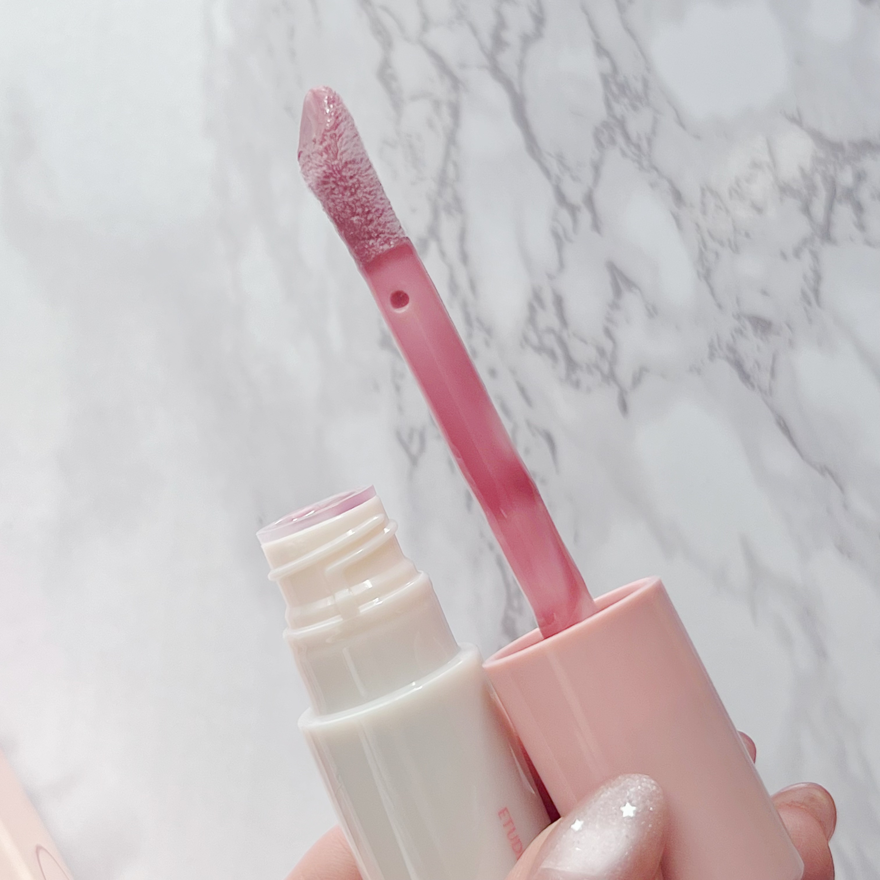 ジンジャーシュガーリップセラム/ETUDE/リップグロスを使ったクチコミ（3枚目）