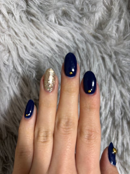 みるみる🍼フォロバ on LIPS 「selfnail3回目#selfnail#セルフネイル#ネイル..」(4枚目)