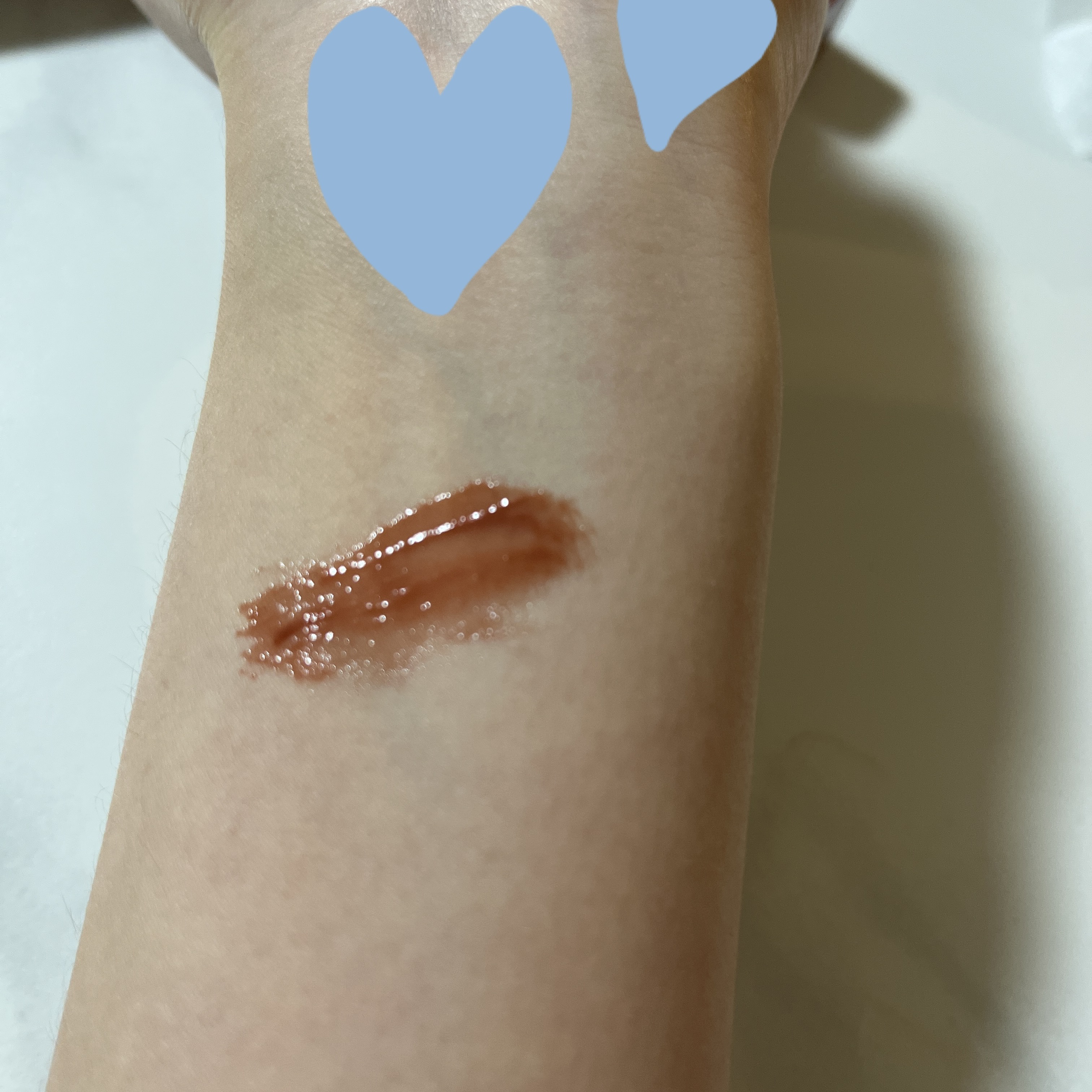 プランピーリップ 水越みさと限定カラー 曖昧/Fujiko/リップグロスを使ったクチコミ（2枚目）