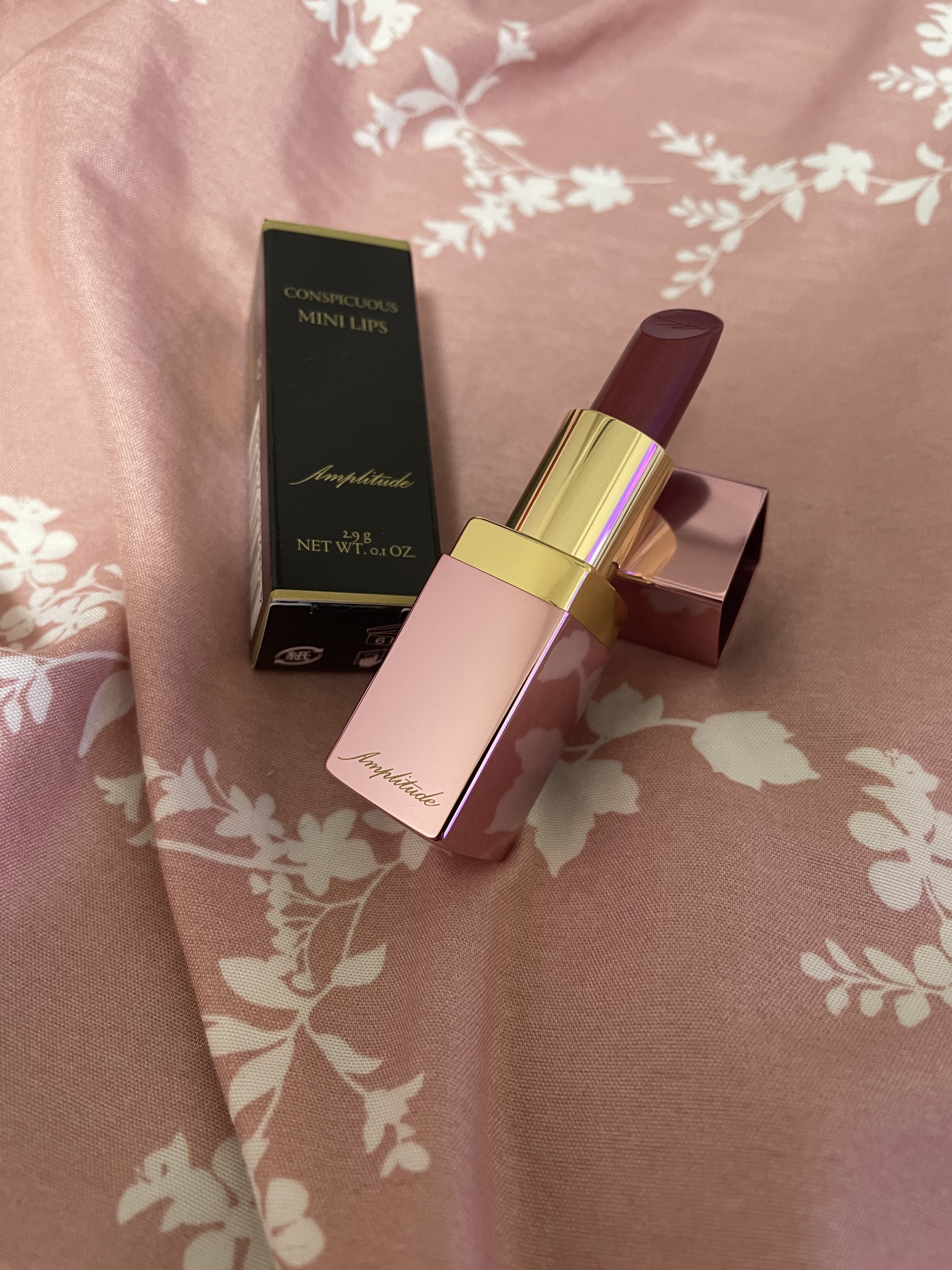 コンスピキュアス ミニリップス/Amplitude/口紅を使ったクチコミ（1枚目）