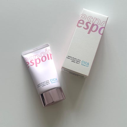 ウォータースプラッシュシカトーンアップクリーム/espoir/化粧下地を使ったクチコミ(2枚目)