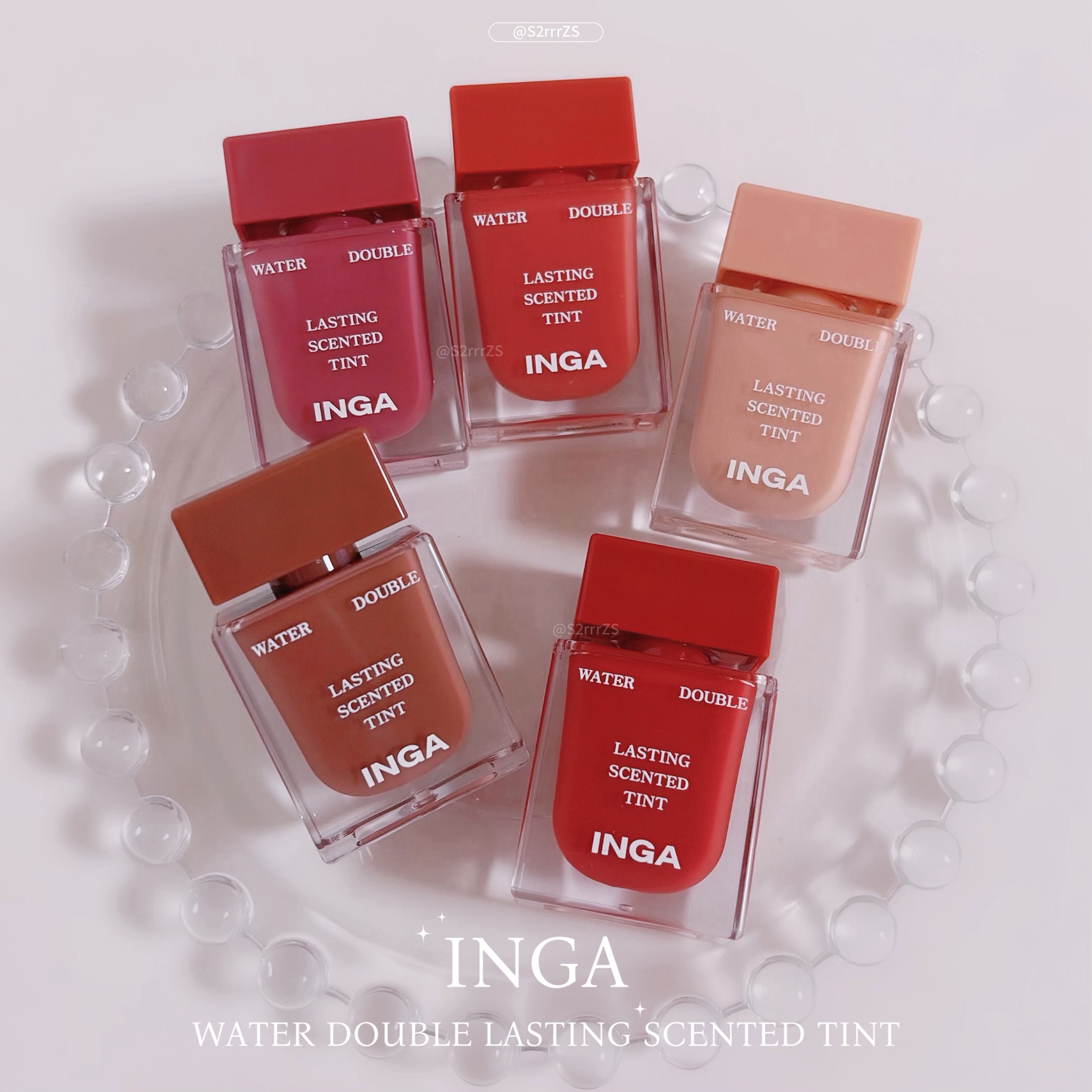 ウォーターダブルラスティングセンティッドティント/INGA/リップティントを使ったクチコミ（1枚目）