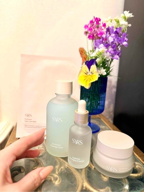 エクソソームレチノールタイトニングリペアクリーム/SYRS/フェイスクリームを使ったクチコミ(3枚目)