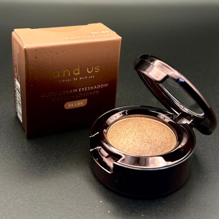 グロウクリームアイシャドウ/and us/ジェル・クリームアイシャドウを使ったクチコミ(1枚目)