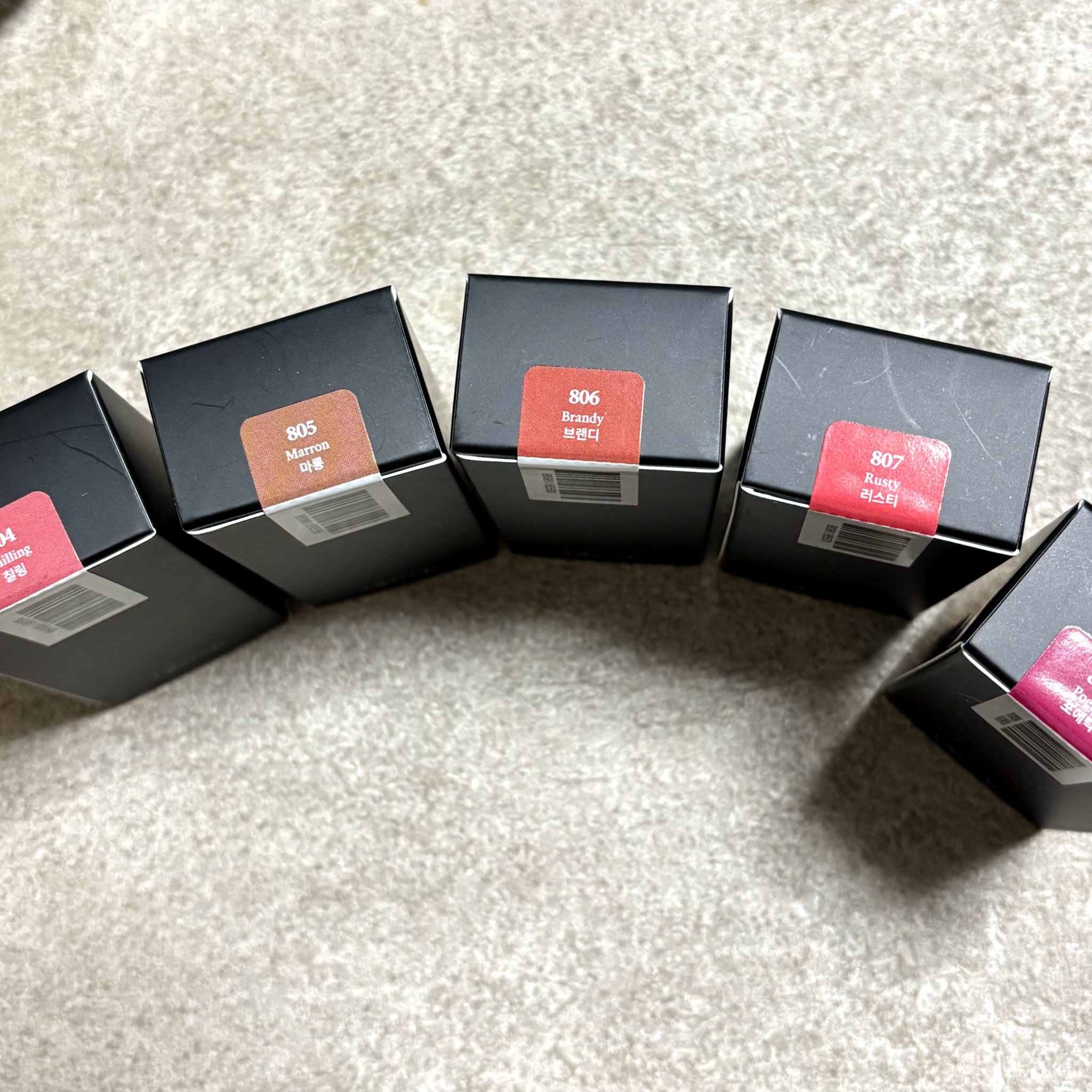 ラカ デビルリップ #805 Marron マロン/Laka/口紅を使ったクチコミ（2枚目）