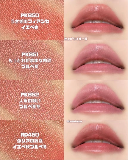 ネンマクフェイク ルージュ Ⅱ/Visée/口紅を使ったクチコミ(6枚目)