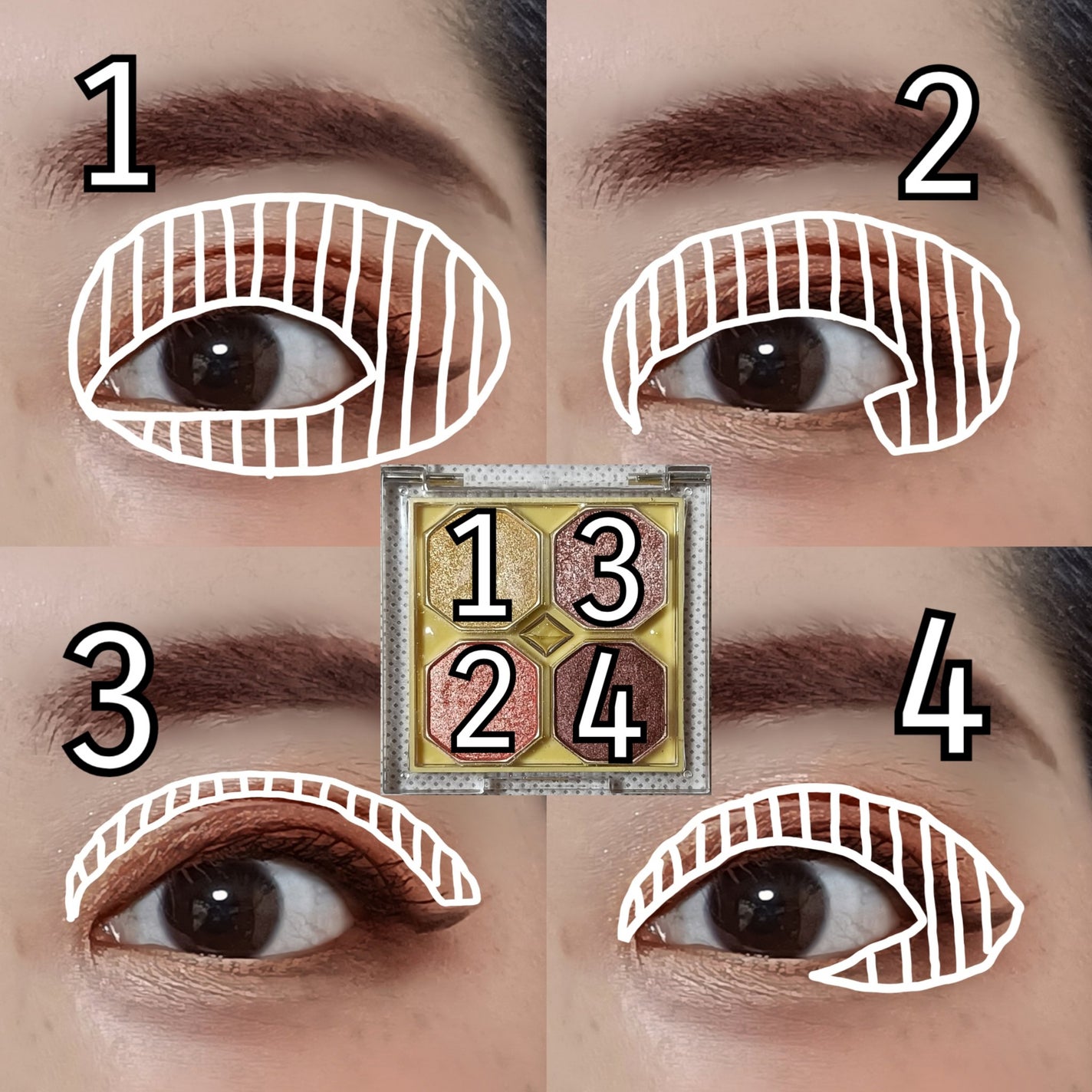 ノーズ&アイブロウパウダー/CEZANNE/パウダーアイブロウを使ったクチコミ(5枚目)