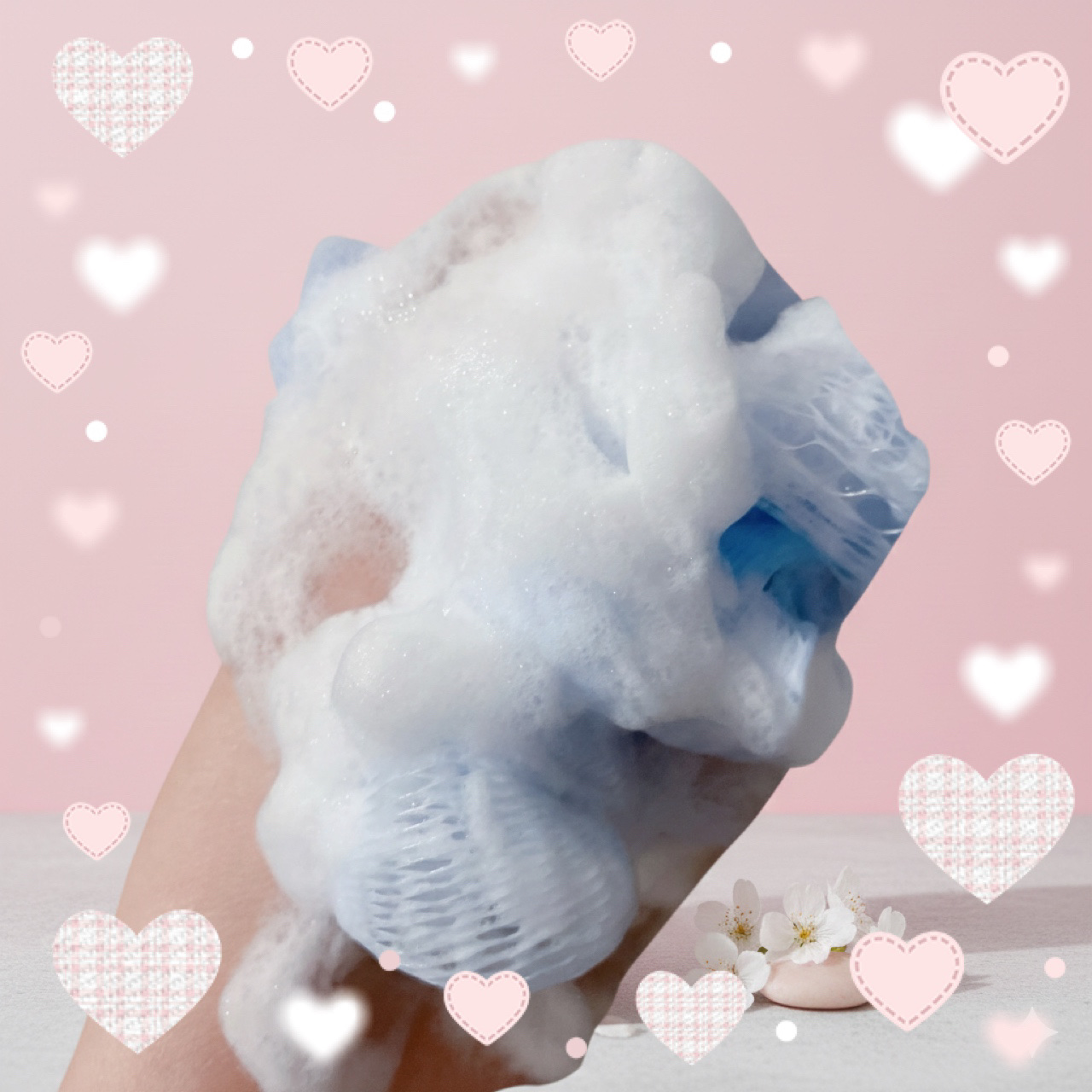 ダヴ ふわとろクリーミースクラブ サクラ＆ムスク/ダヴ/ボディスクラブを使ったクチコミ（3枚目）