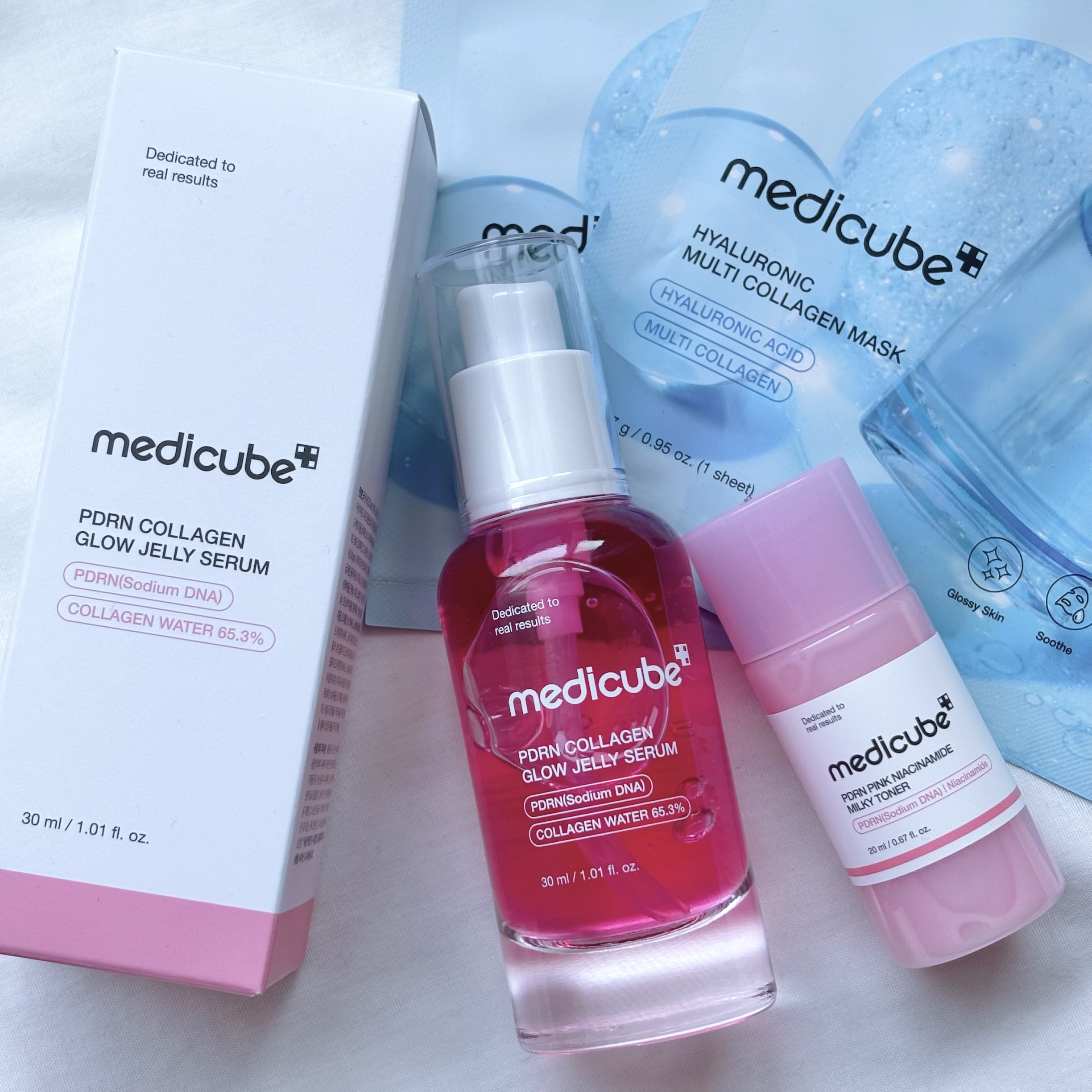 PDRNピンクナイアシンアミドミルキートナー/MEDICUBE/化粧水を使ったクチコミ（2枚目）