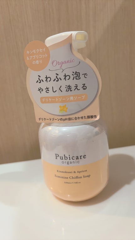 フェミニン シフォン ソープ キンモクセイ&アプリコット/Pubicare/ボディソープを使ったクチコミ(1枚目)