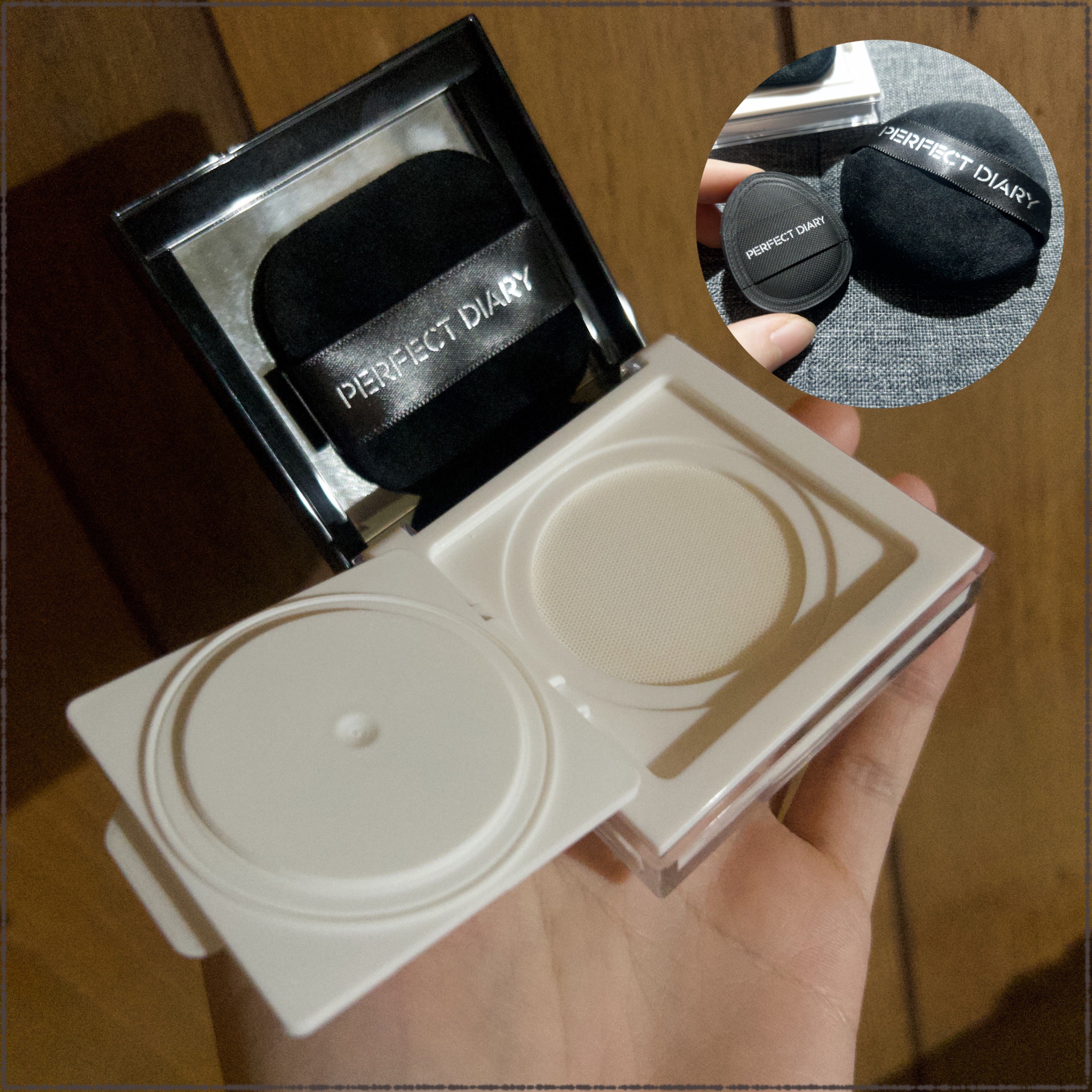 トランスルーシェントブルーリング ルースパウダー(N)/PERFECT DIARY/ルースパウダーを使ったクチコミ（2枚目）