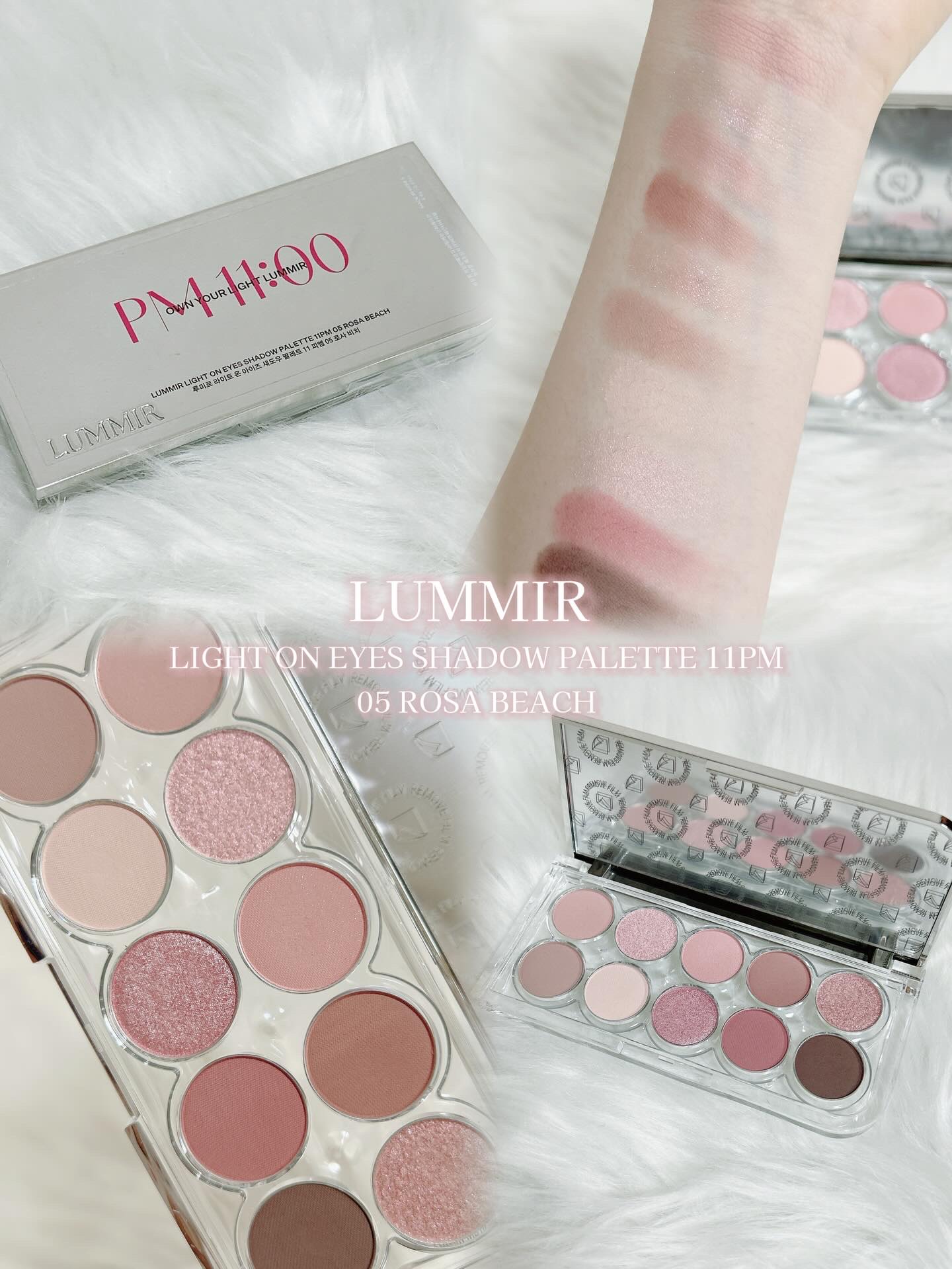 ライト オン アイズ シャドウ パレット/Lummir/アイシャドウパレットを使ったクチコミ（1枚目）