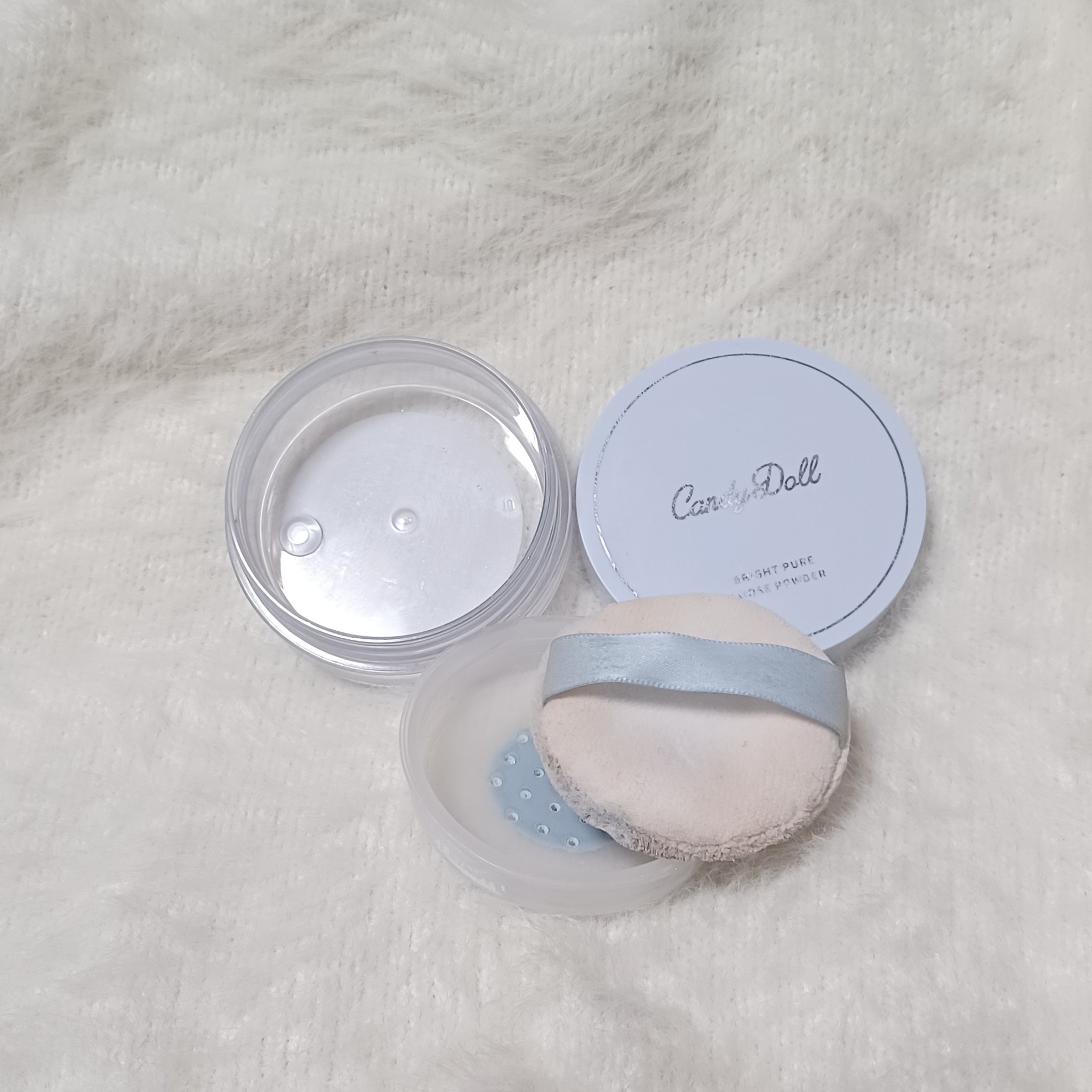 ブライトピュアルースパウダー/CandyDoll/ルースパウダーを使ったクチコミ（1枚目）