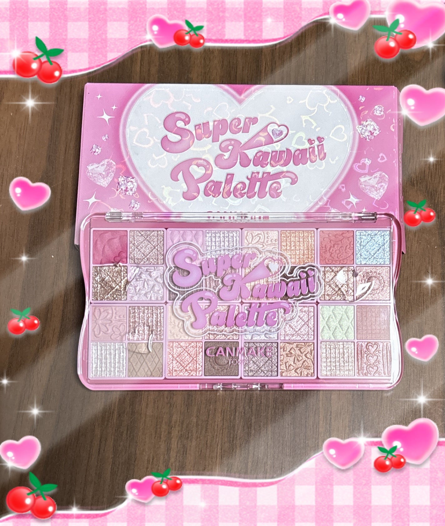 スーパーかわいい!パレット/キャンメイク/アイシャドウを使ったクチコミ(1枚目)