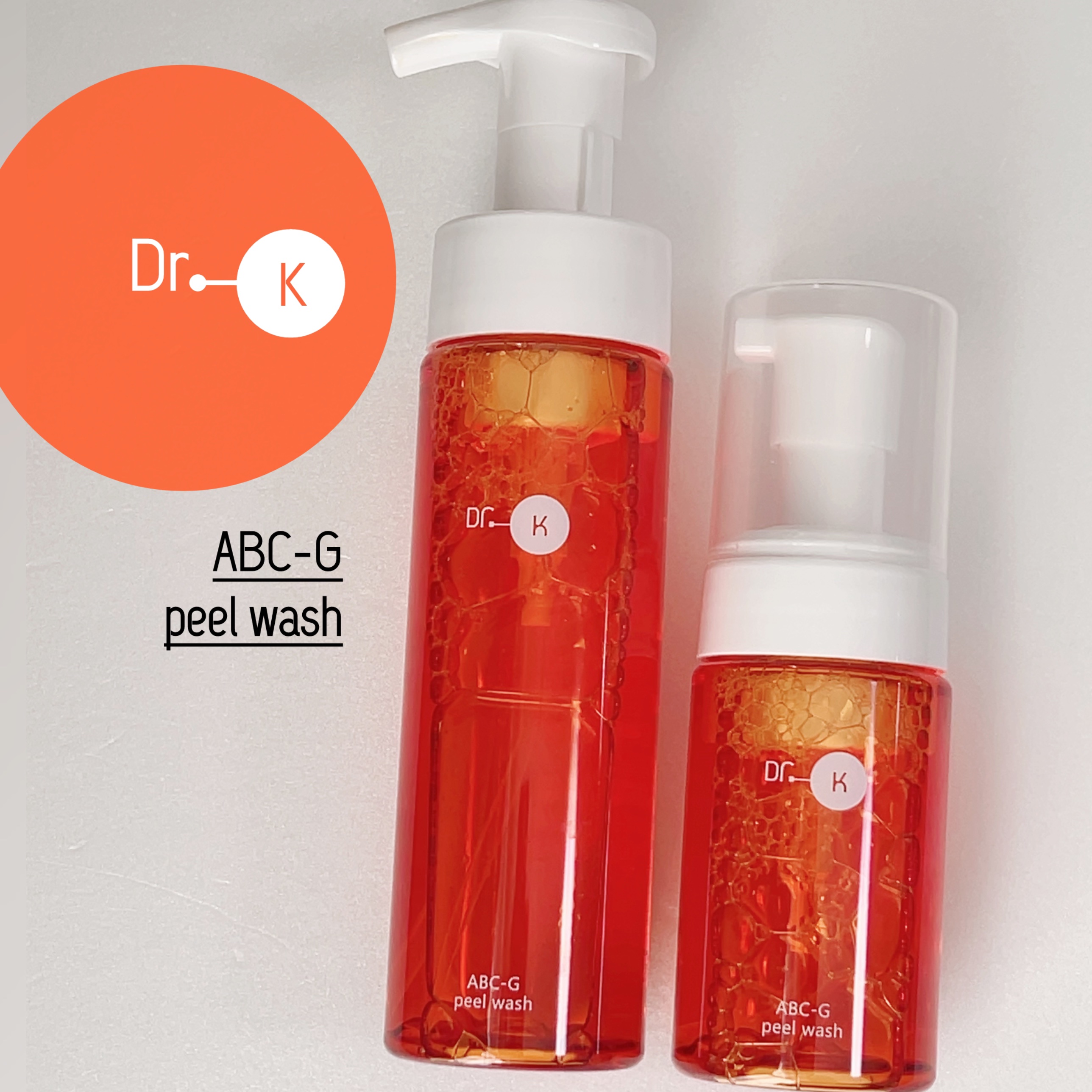 ＼リピ買い泡洗顔／

ドクターケイ
ABC-Gピールウォッシュ
　　　　　　100ml/200ml

朝洗顔用にリピート中の泡洗顔！

泡でてくるので楽だし、肌がつるんとする使用感が好き🫶ただ泡切れはいまいち！

サイズは2種類あるよー！