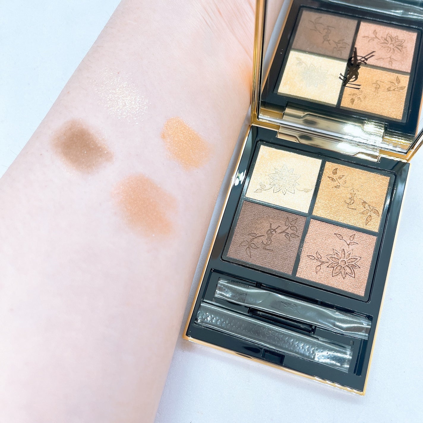 クチュール ミニ クラッチ/YVES SAINT LAURENT BEAUTE/アイシャドウパレットを使ったクチコミ(4枚目)