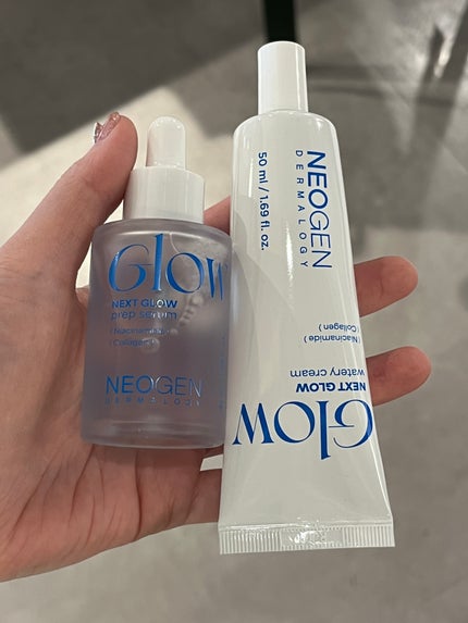 ネクストグロウ ウォータリークリーム/NEOGEN/フェイスクリームを使ったクチコミ(4枚目)