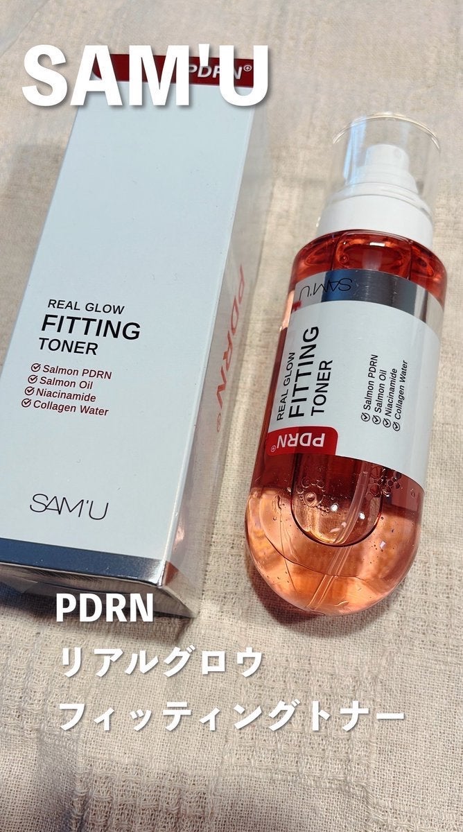 PDRNリアルグロウフィッティングトナー/SAM'U/ミスト状化粧水を使ったクチコミ(1枚目)