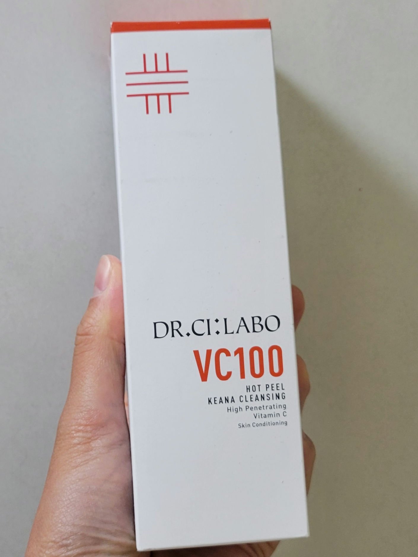 VC100ホットピールクレンジングゲルEX/ドクターシーラボⓇ/クレンジングジェルを使ったクチコミ（3枚目）