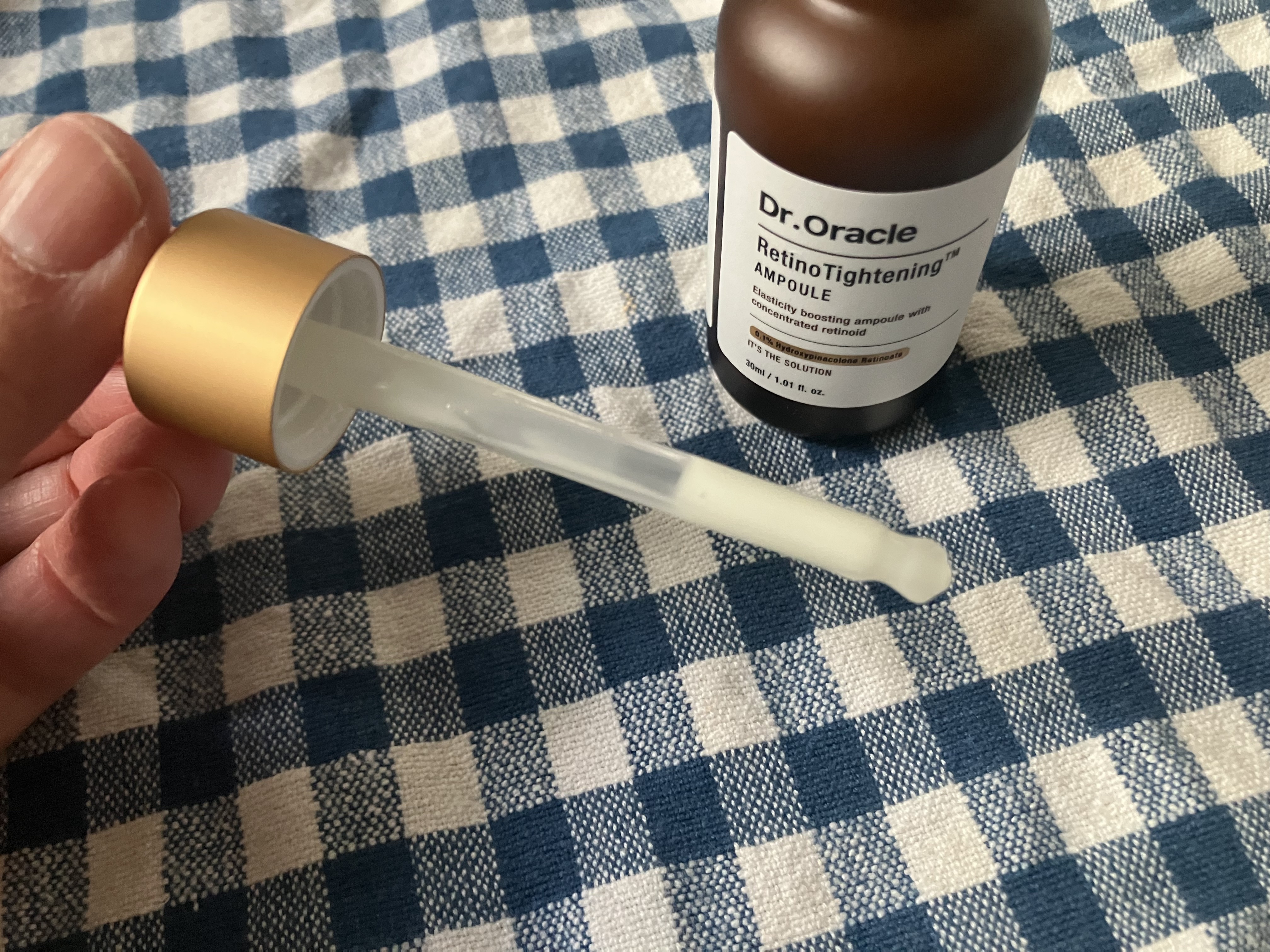 レチノタイトニングアンプル/Dr.Oracle/美容液を使ったクチコミ（3枚目）