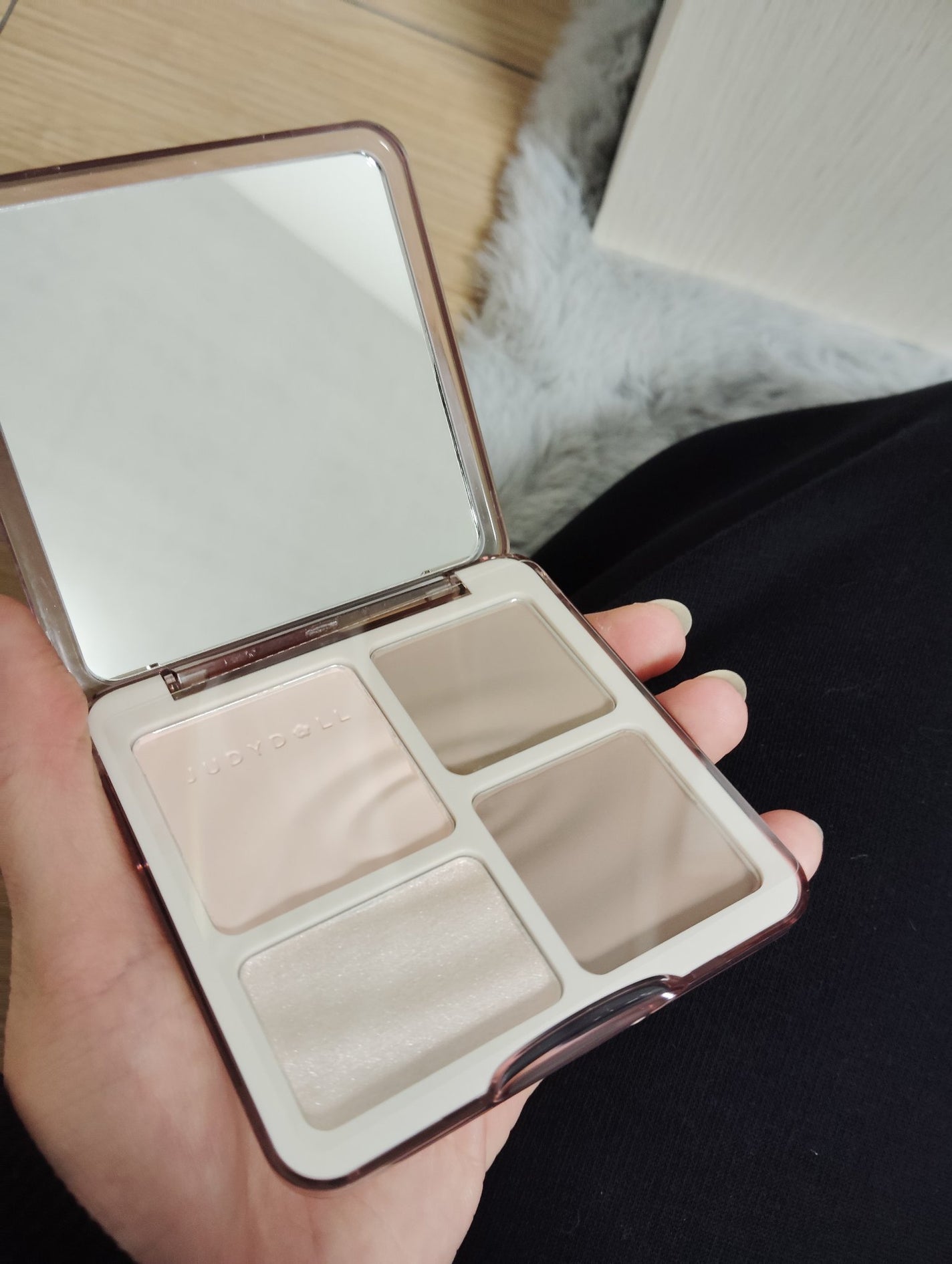 JUDYDOLL メリハリマスターパレット/JUDYDOLL/パウダーハイライトを使ったクチコミ(1枚目)