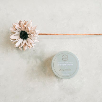 オリーブ&ババス ボタニカル ボディスクラブ/Laline/ボディスクラブを使ったクチコミ(2枚目)