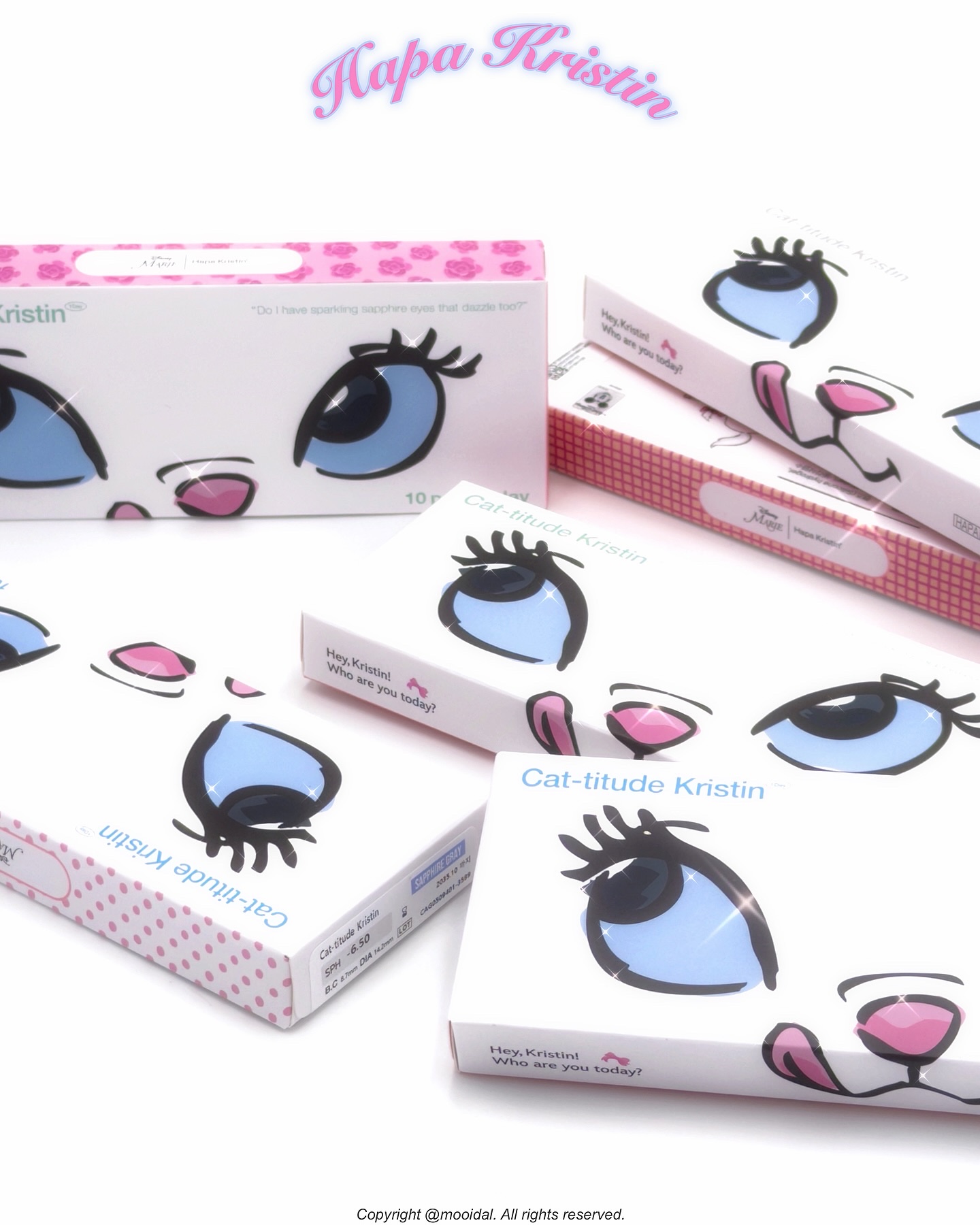 Cat-titude Kristin/Hapa kristin/ワンデー（１DAY）カラコンを使ったクチコミ（3枚目）