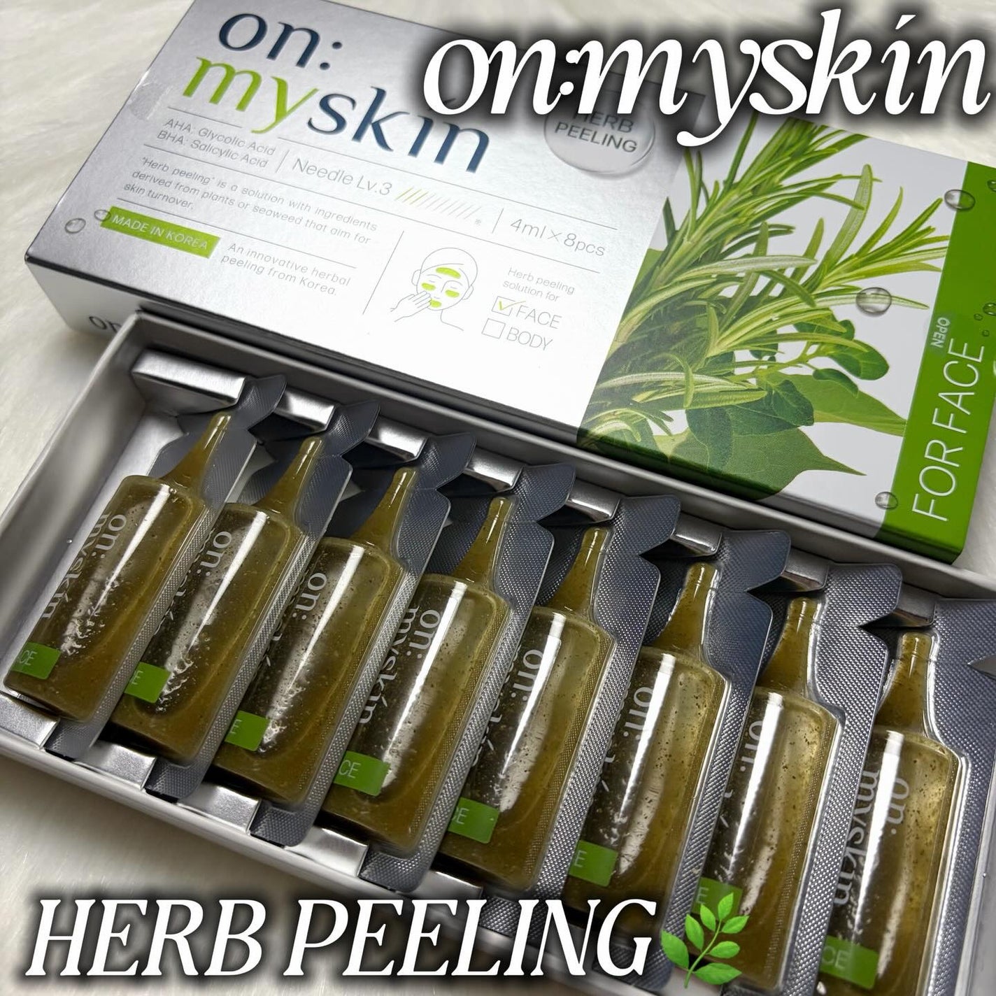 ハーブピーリング/on:myskin/ピーリングを使ったクチコミ(1枚目)