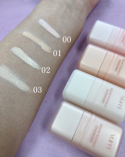 グラインディングコンシールバター/LUNA/クリームコンシーラーを使ったクチコミ(3枚目)