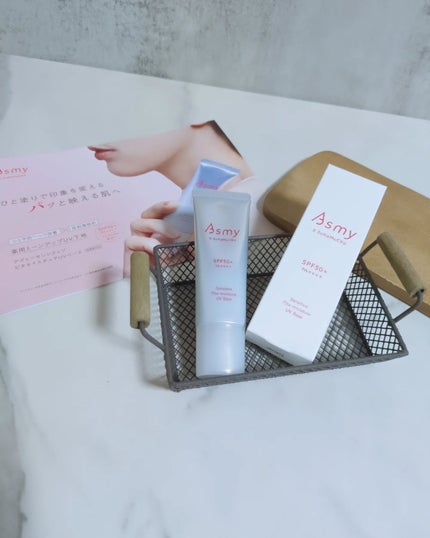 アズミー センシティブ ピタモイスチュアUVベース/Asmy/化粧下地を使ったクチコミ(2枚目)