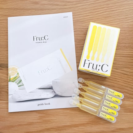 Fru:C ビタミンドロップ/Fru:C/美容液を使ったクチコミ(1枚目)