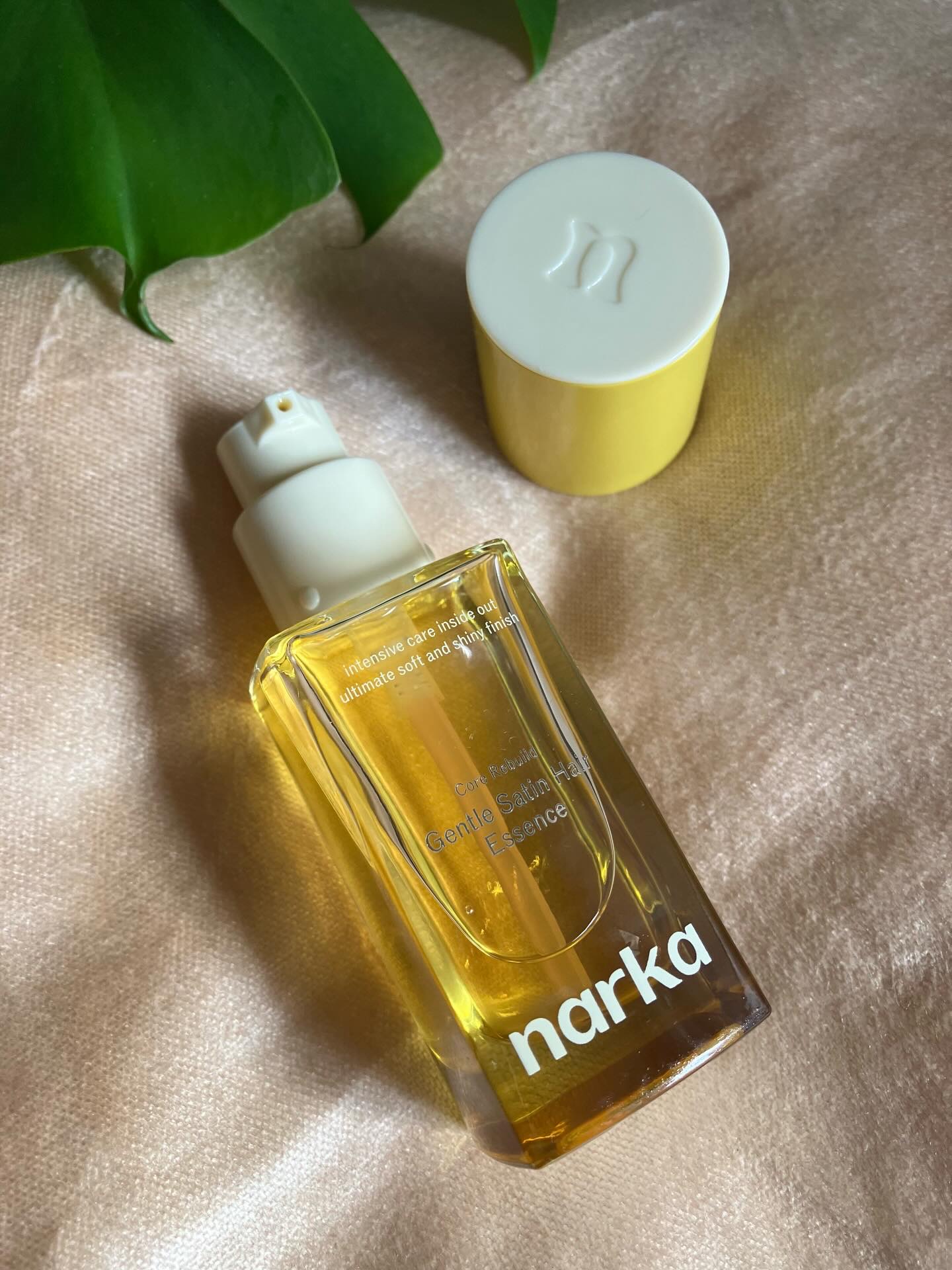 ジェントルサテンヘアエッセンス/narka/アウトバストリートメントを使ったクチコミ（1枚目）