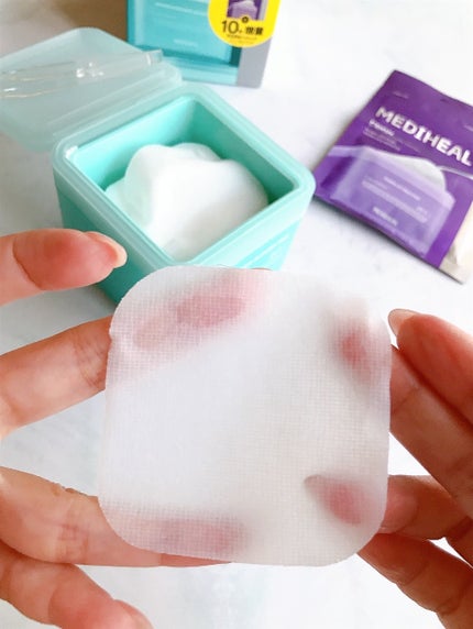 マデカッソシドブレミッシュパッド 100枚入(170ml)+PDRN パッド 10枚入(20ml) /MEDIHEAL/トナーパッドの画像