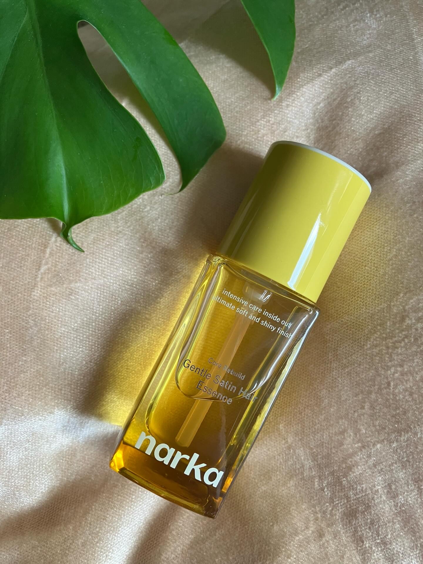 ジェントルサテンヘアエッセンス/narka/アウトバストリートメントを使ったクチコミ（3枚目）