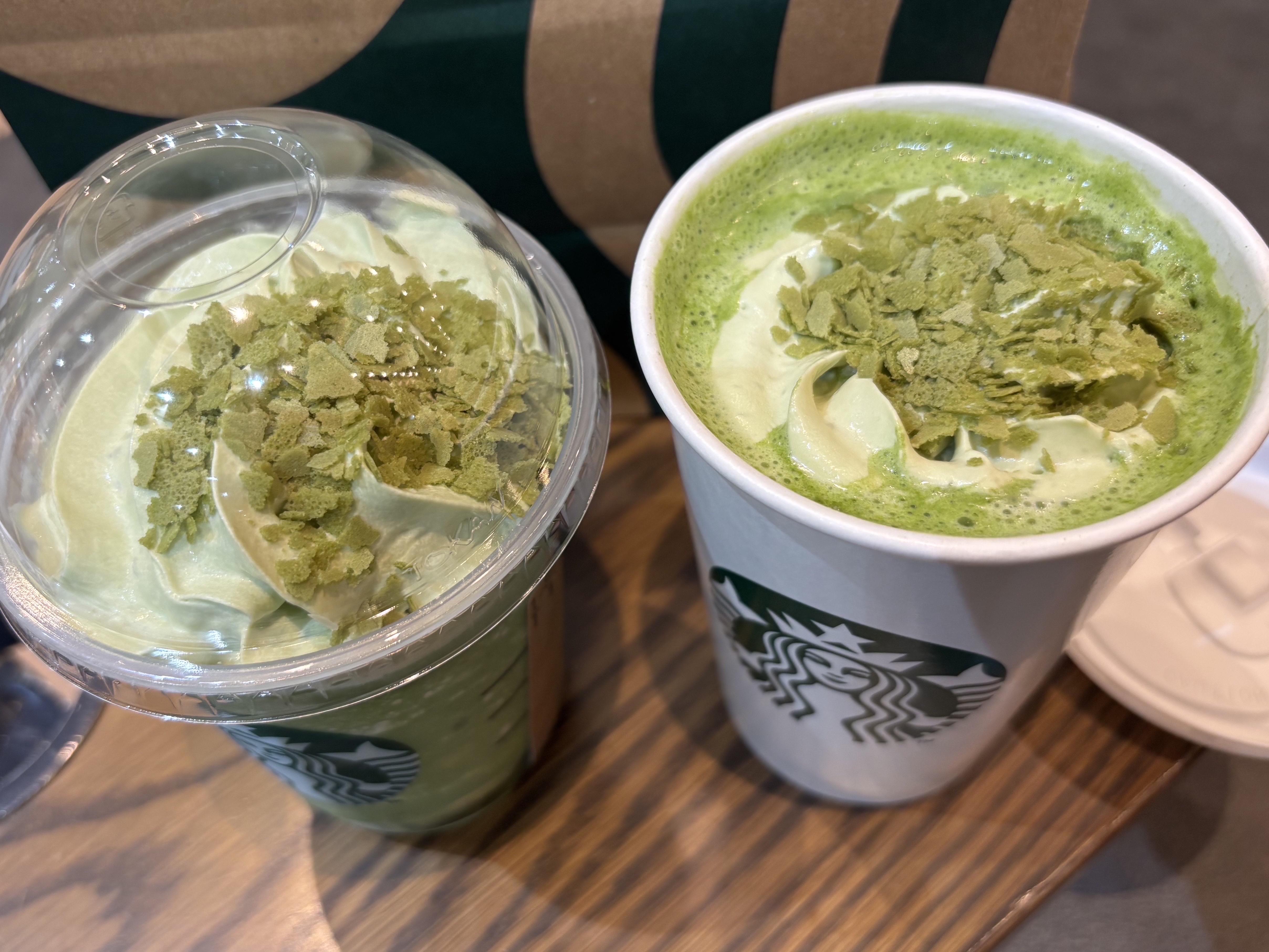 玉露抹茶 フラペチーノ®  Tall/スターバックス/その他ドリンクを使ったクチコミ（3枚目）