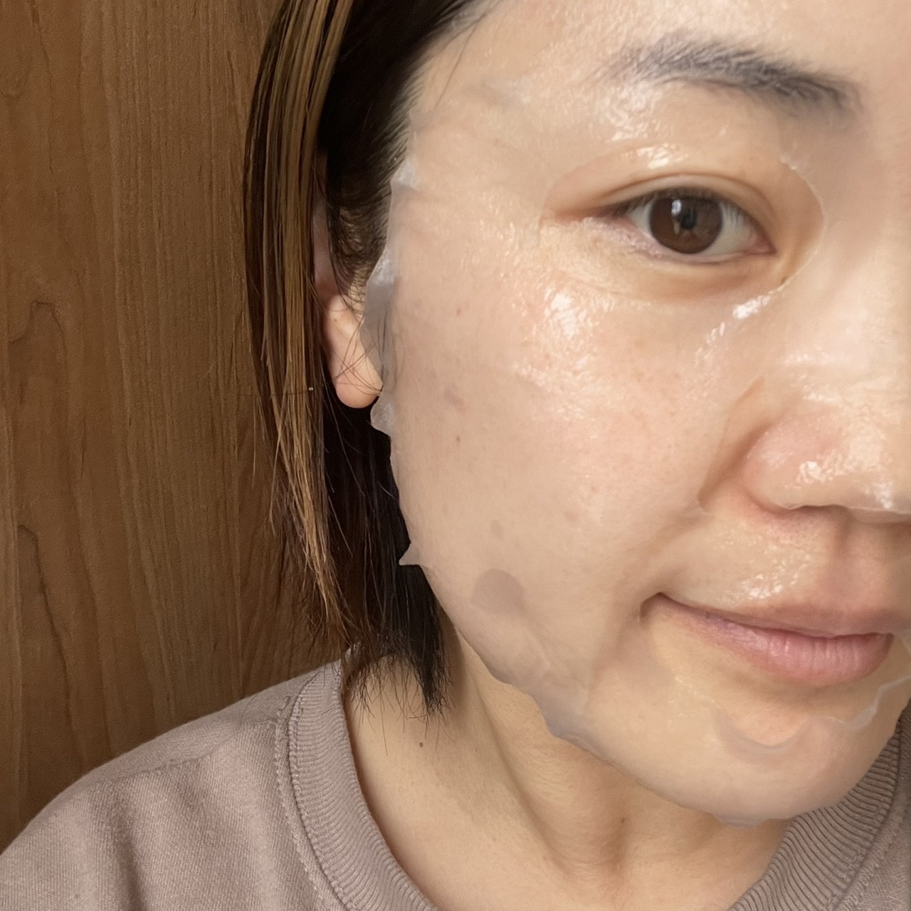 ブルバンヒアルロニック アシッド モイスチャー マスク/Bluban/シートマスク・パックを使ったクチコミ（3枚目）