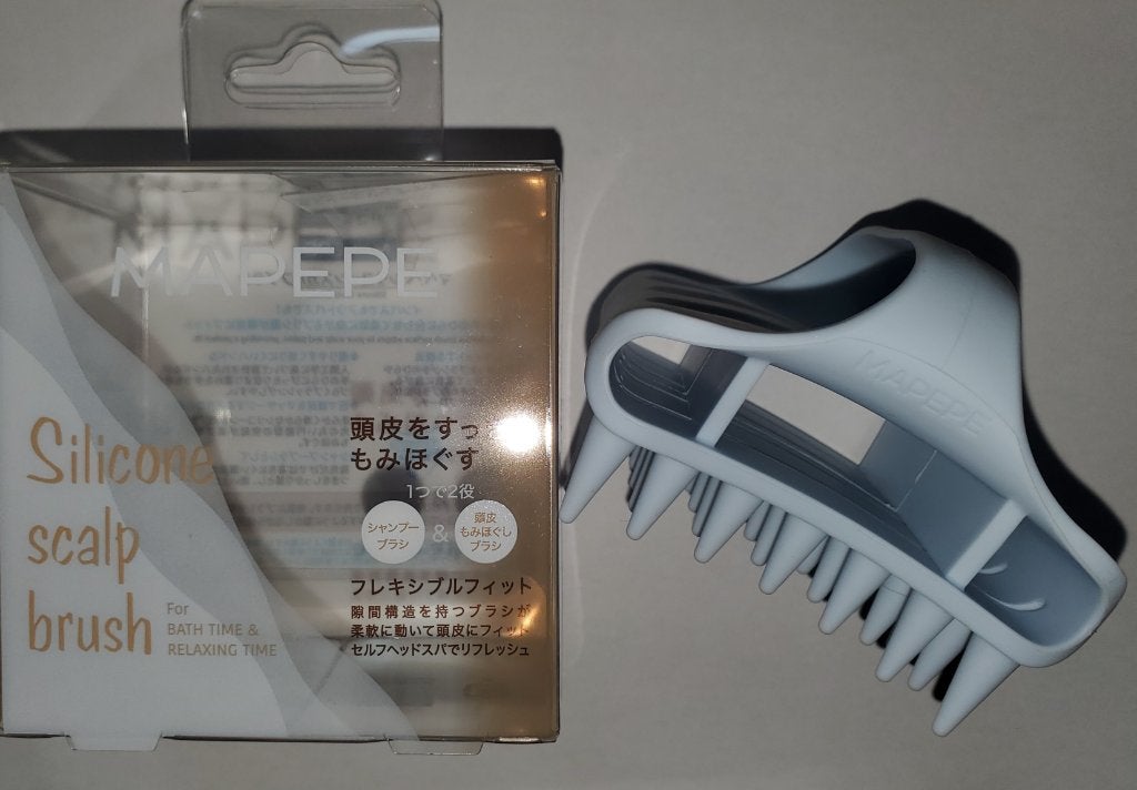 シリコーンスカルプブラシ/マペペ/スカルプブラシを使ったクチコミ(1枚目)
