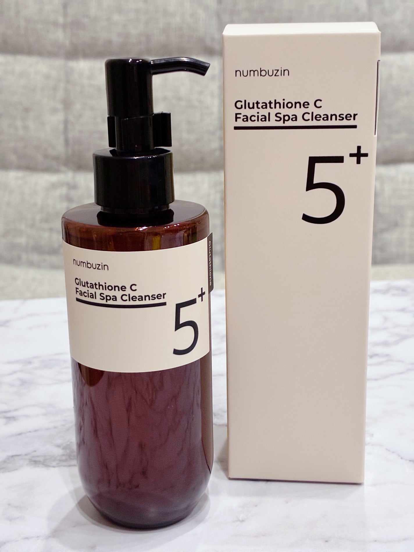 5番 白玉グルタチオンCアロママッサージクレンジング/numbuzin/オイルクレンジングを使ったクチコミ(1枚目)